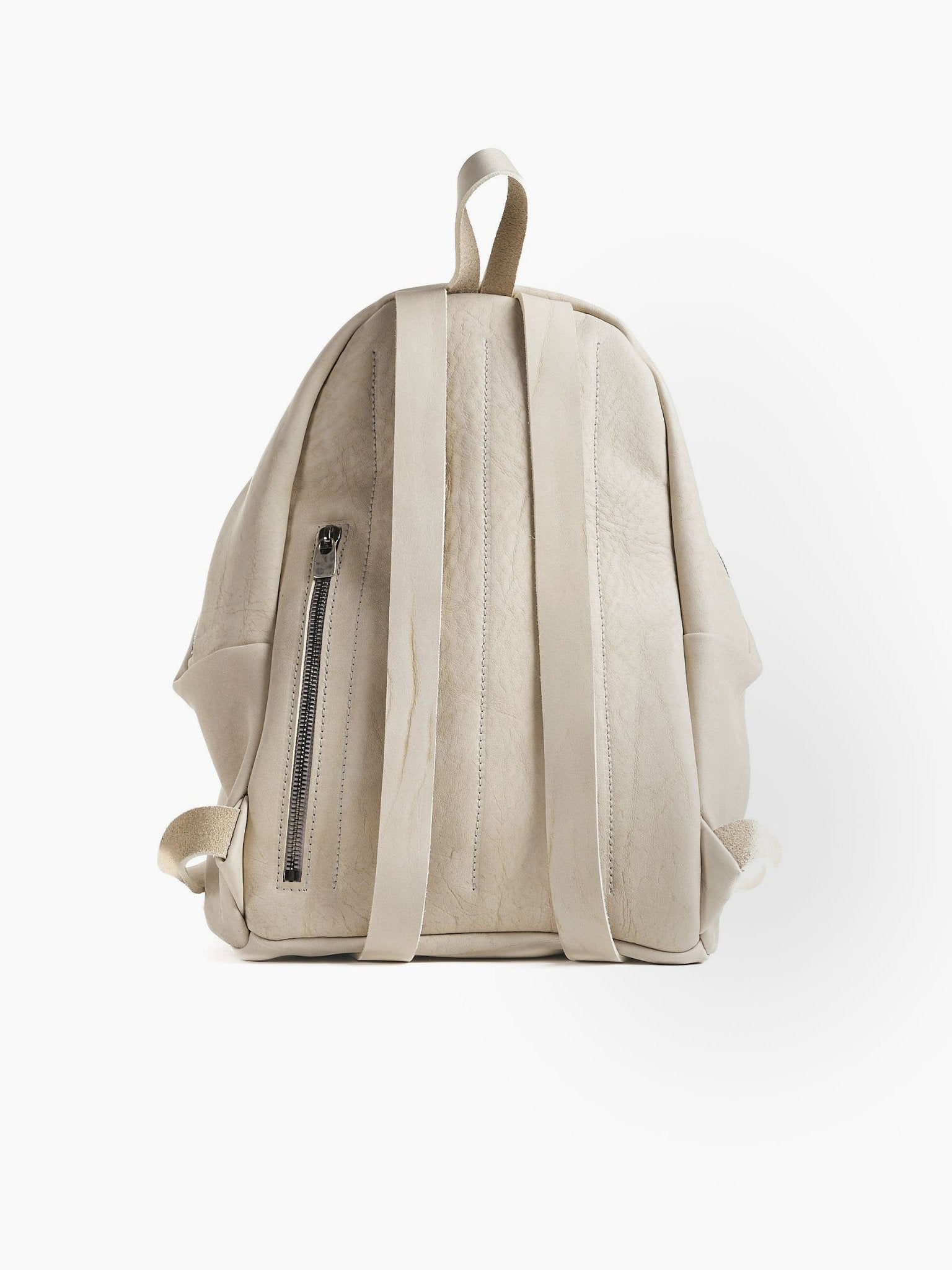 Small Leather Backpack - by DANIELE BASTA