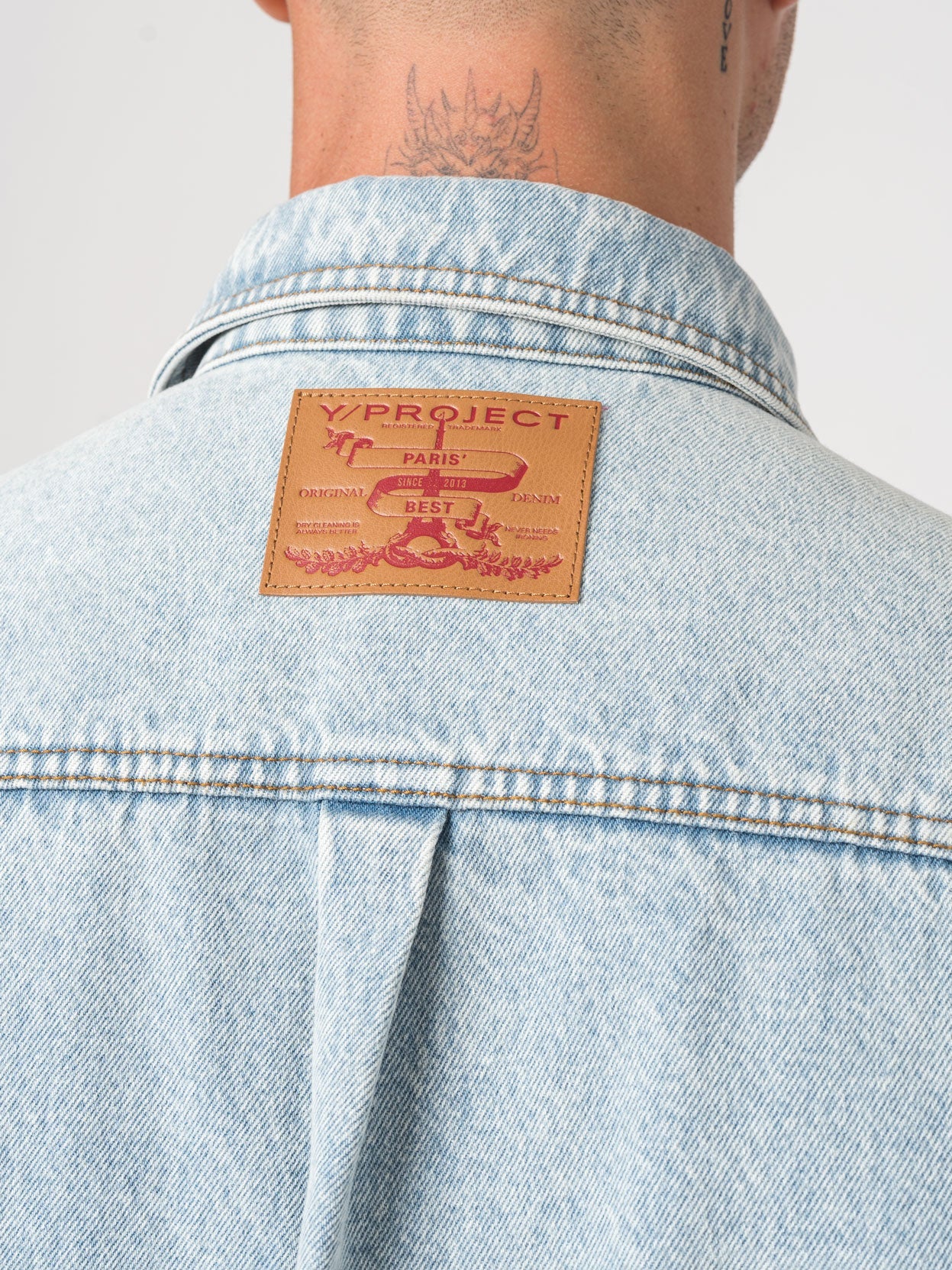 Snap - Off Denim Shirt - by Y/Project