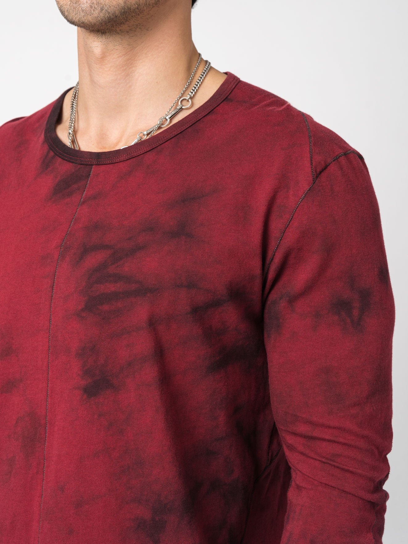 Soft Cotton Jersey Long Sleeve T-Shirt - by D.HYGEN