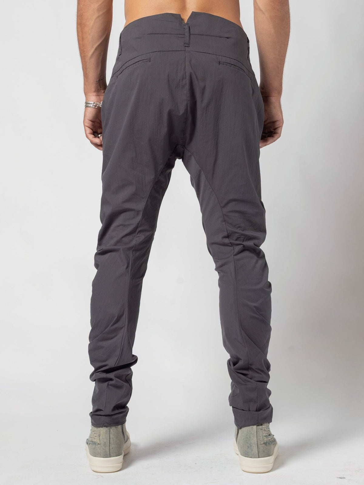 Stacked Hem Slim Pants - by AITO
