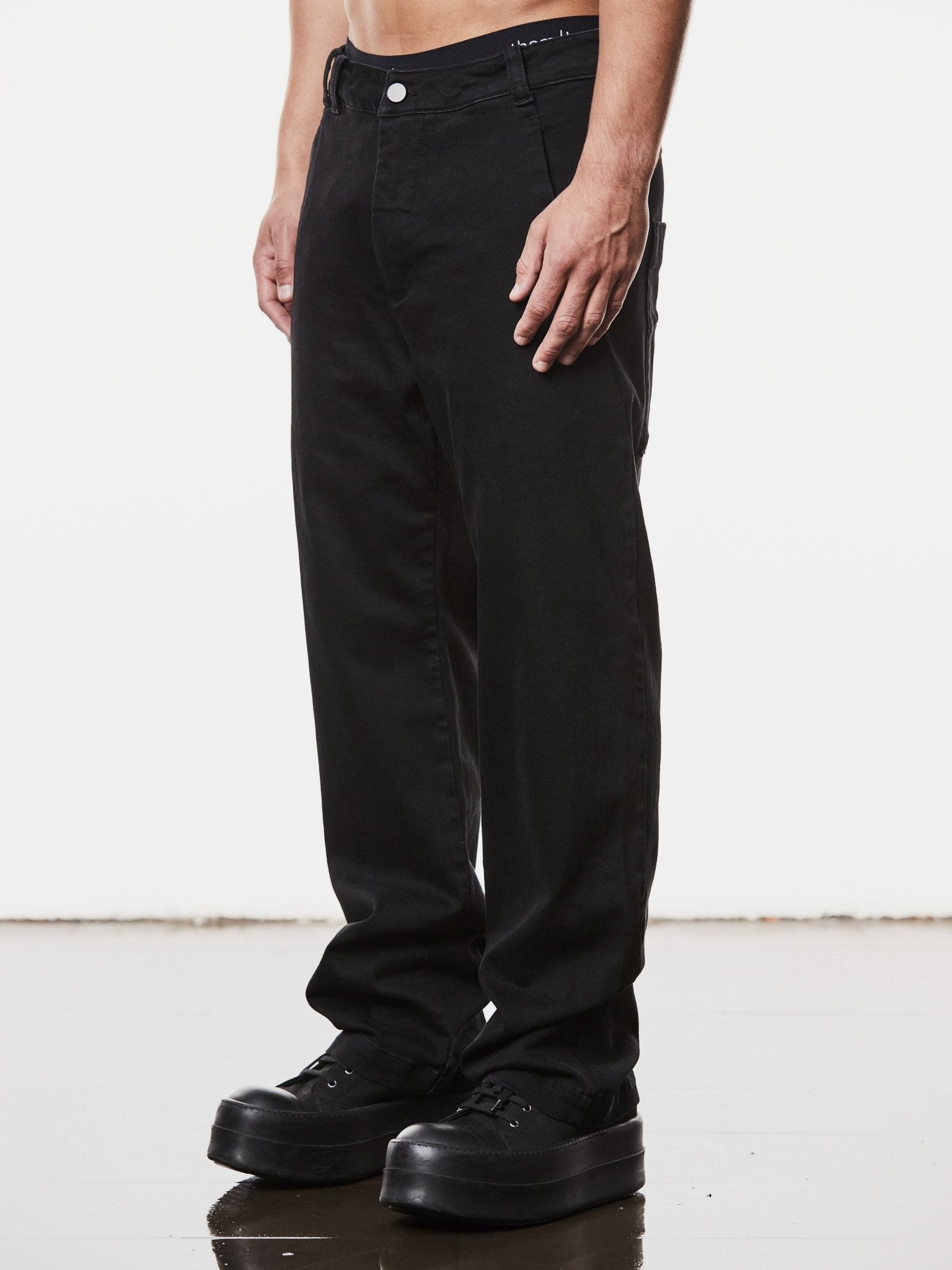 Straight Leg Denim Jeans - by THOM KROM