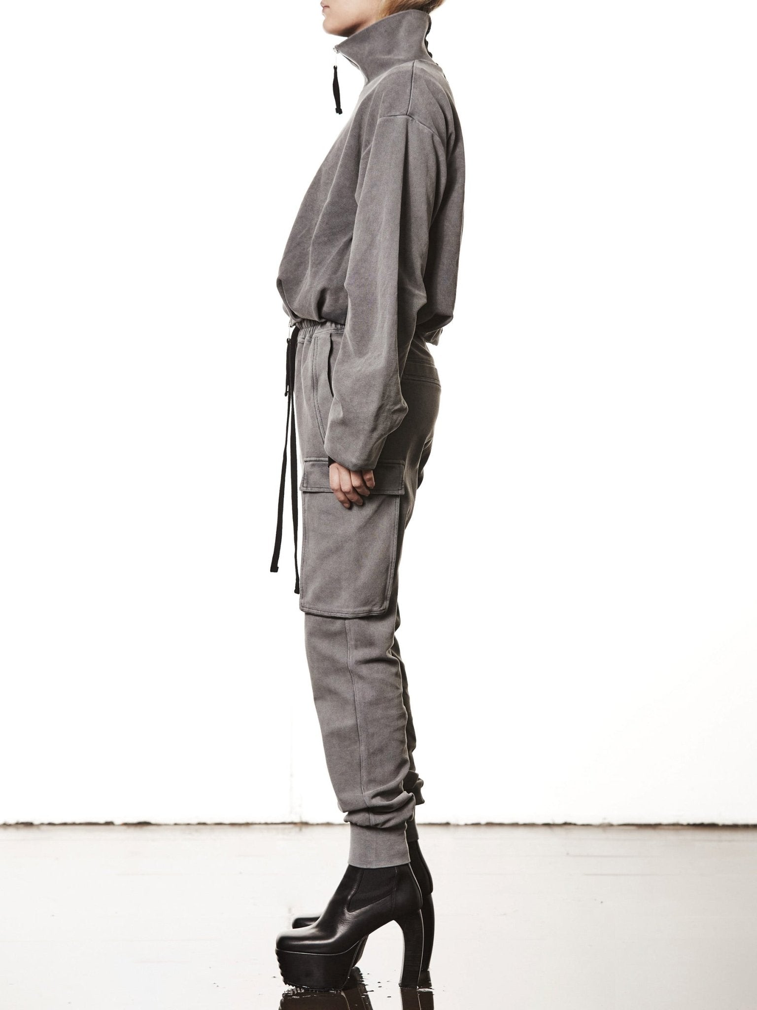 Structured Cotton Jacket - by THOM KROM
