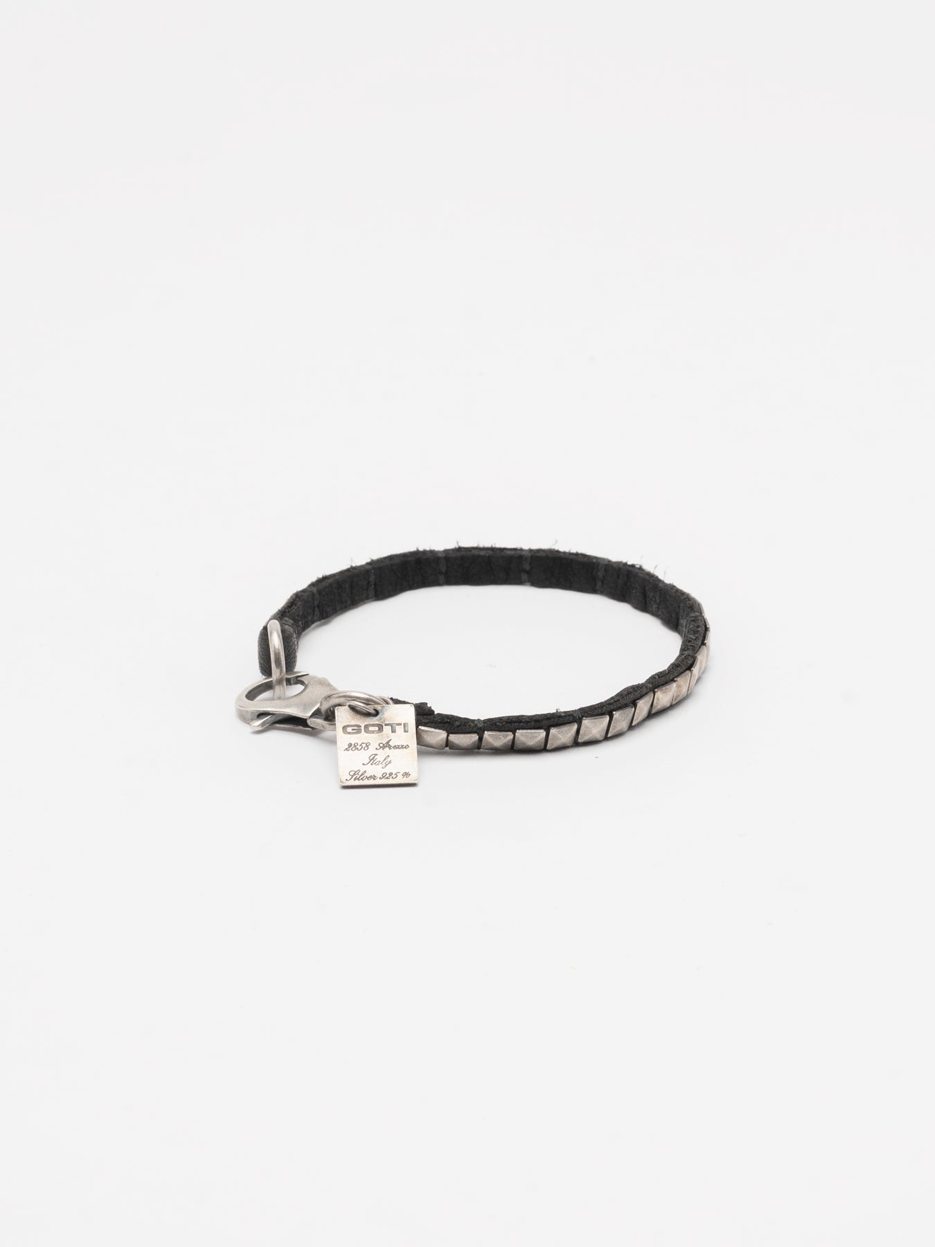 Studded Leather Bracelet - by GOTI