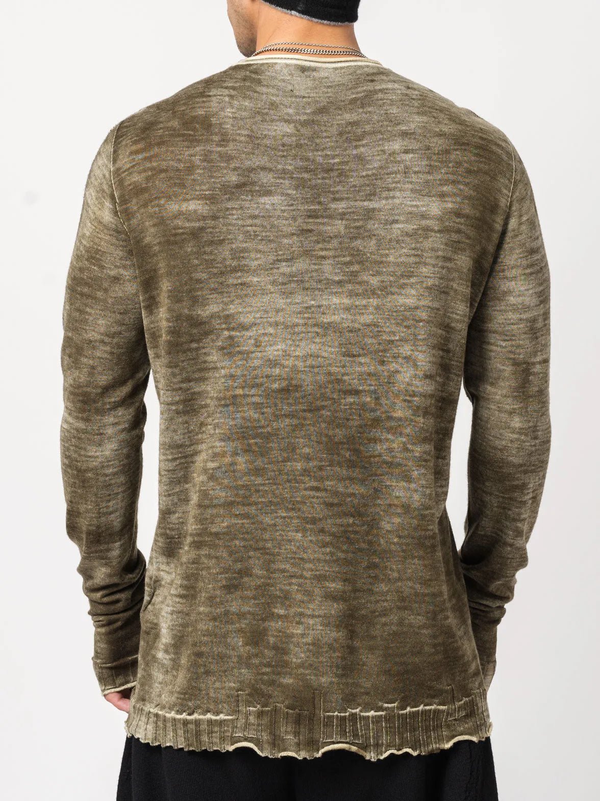 Sweater with Rubber Detail - by MD75