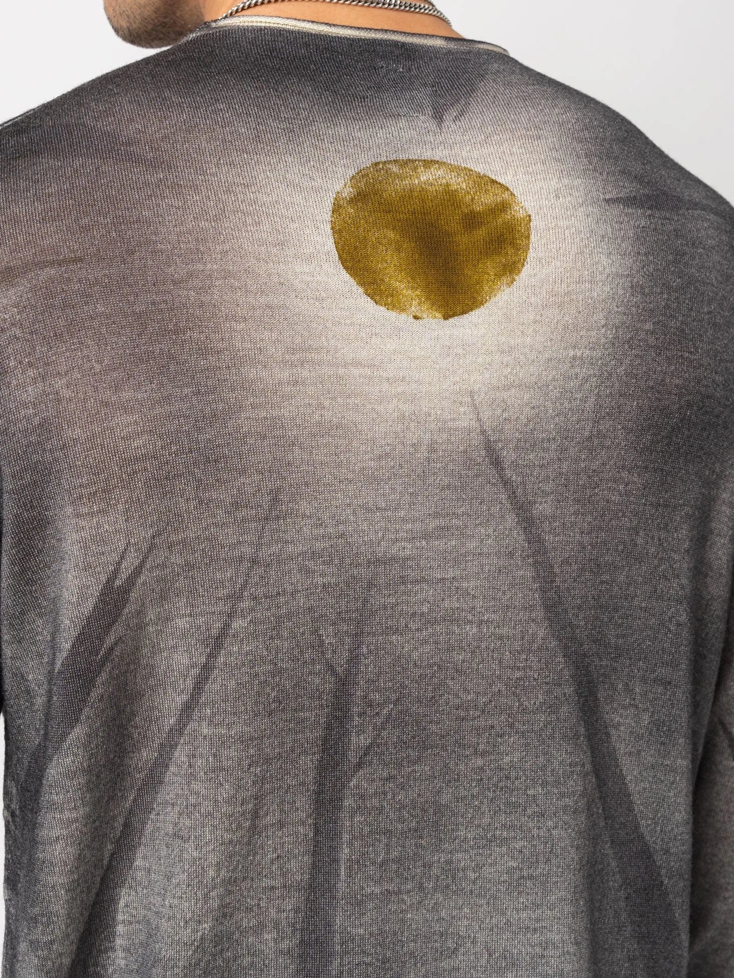 Sweater with Solar Back Print - by MD75
