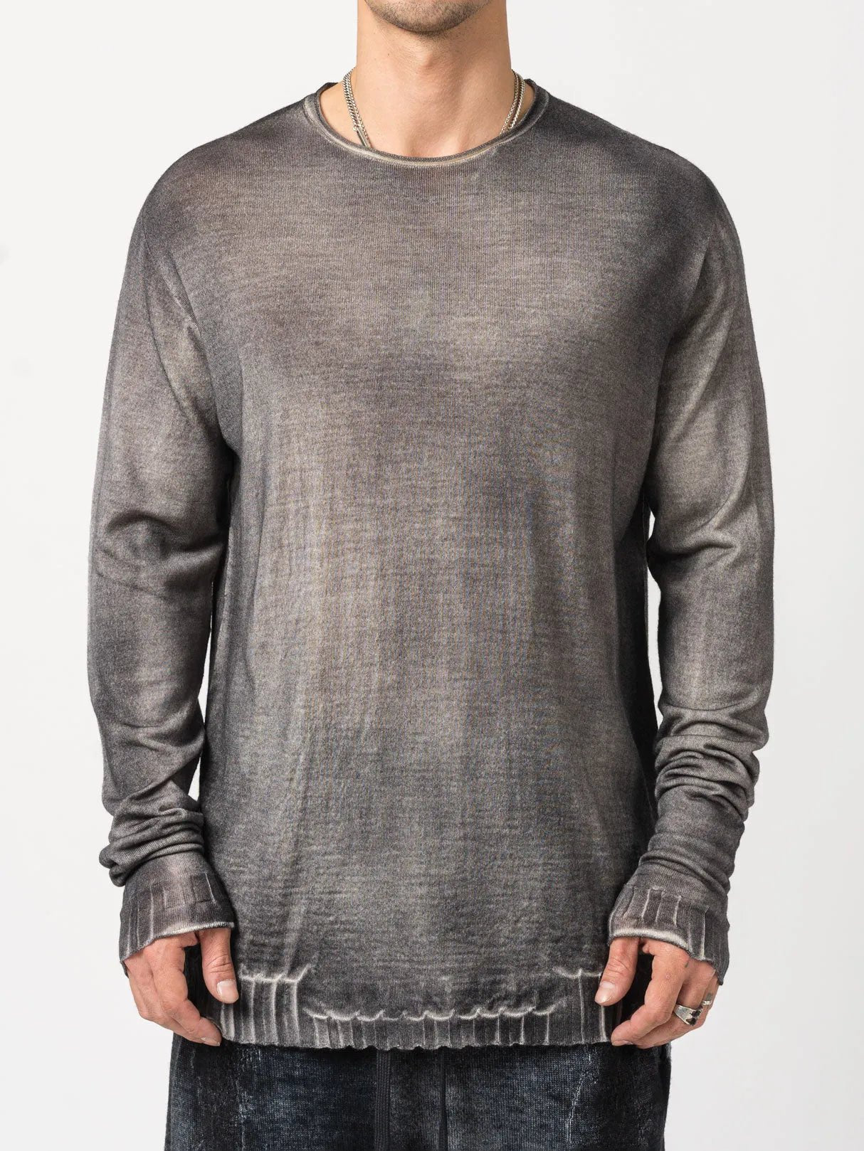 Sweater with Solar Back Print - by MD75