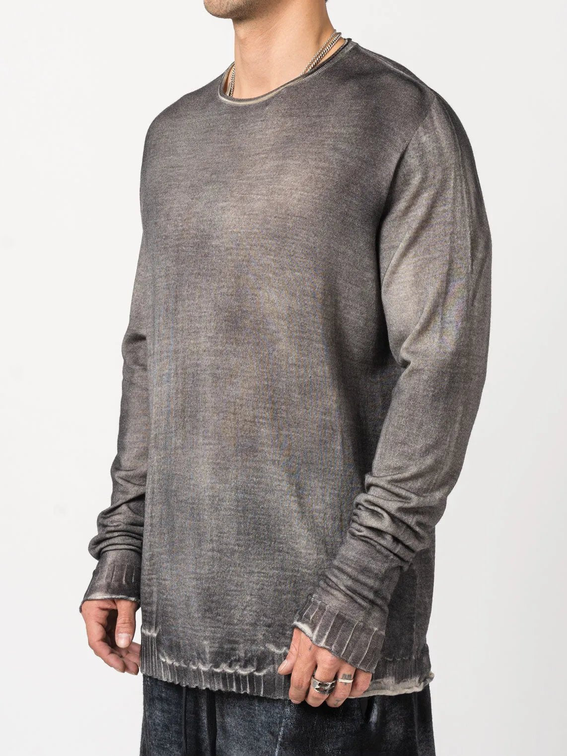 Sweater with Solar Back Print - by MD75