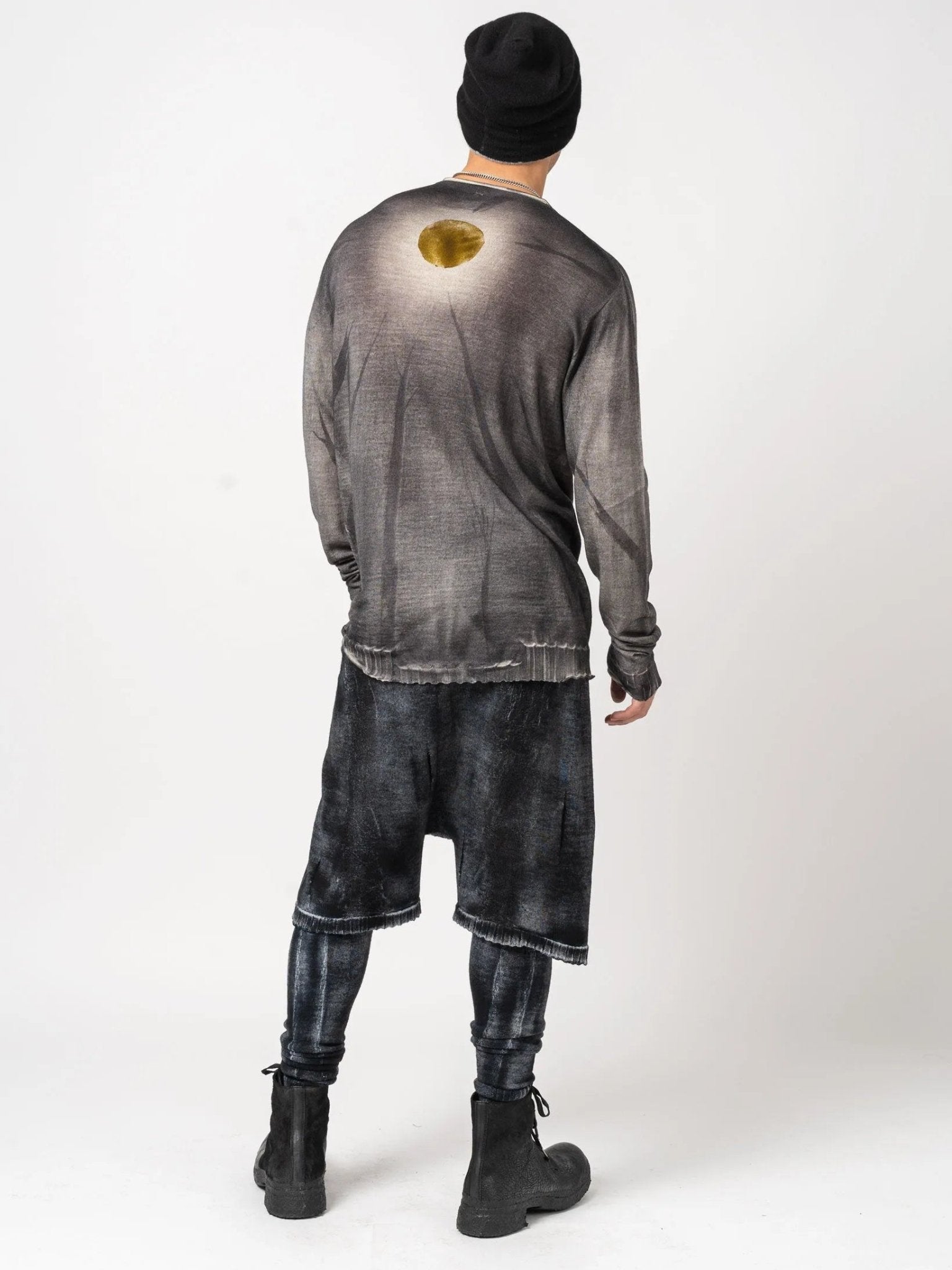 Sweater with Solar Back Print - by MD75