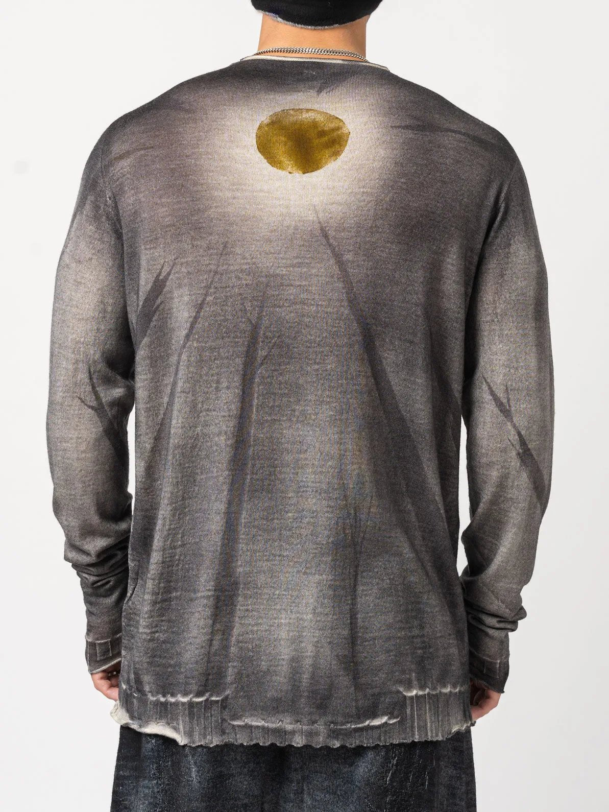 Sweater with Solar Back Print - by MD75