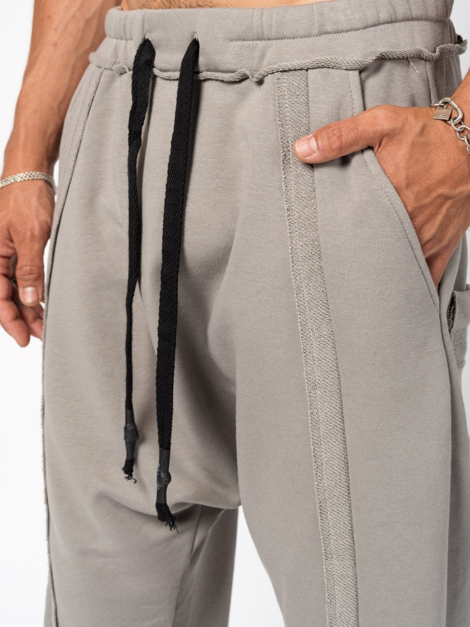 Sweatpants with Exposed Seams - by 139DEC