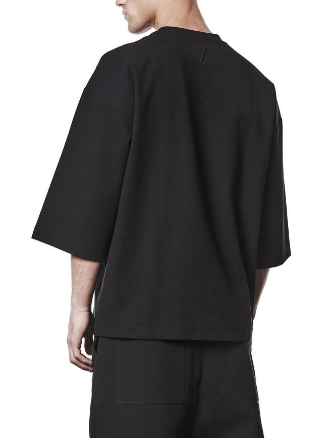 T-Shirt with Dropped Shoulders - by THOM KROM