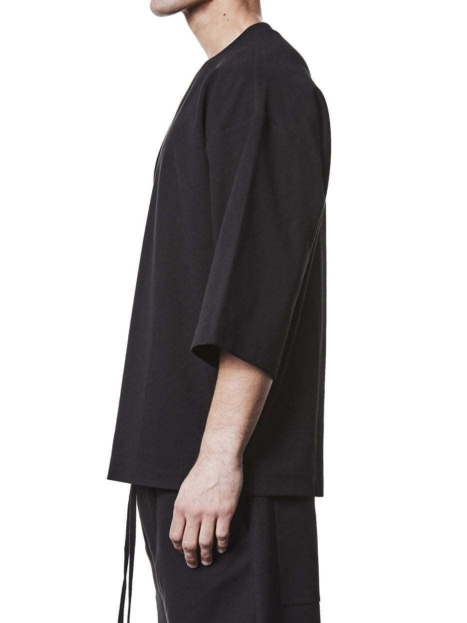 T-Shirt with Dropped Shoulders - by THOM KROM