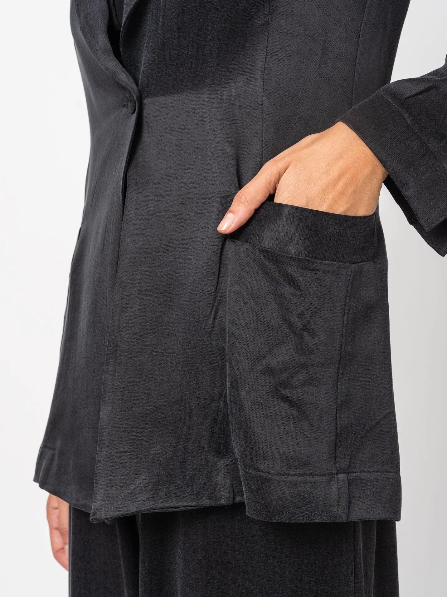 Tailored Cupro - Blend Jacket - by NOSTRA SANTISSIMA