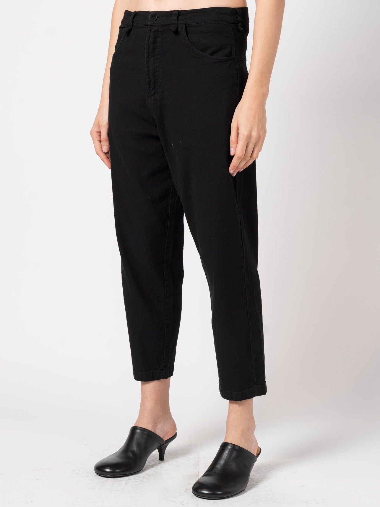 Tapered Linen - Blend Trousers - by NOSTRA SANTISSIMA