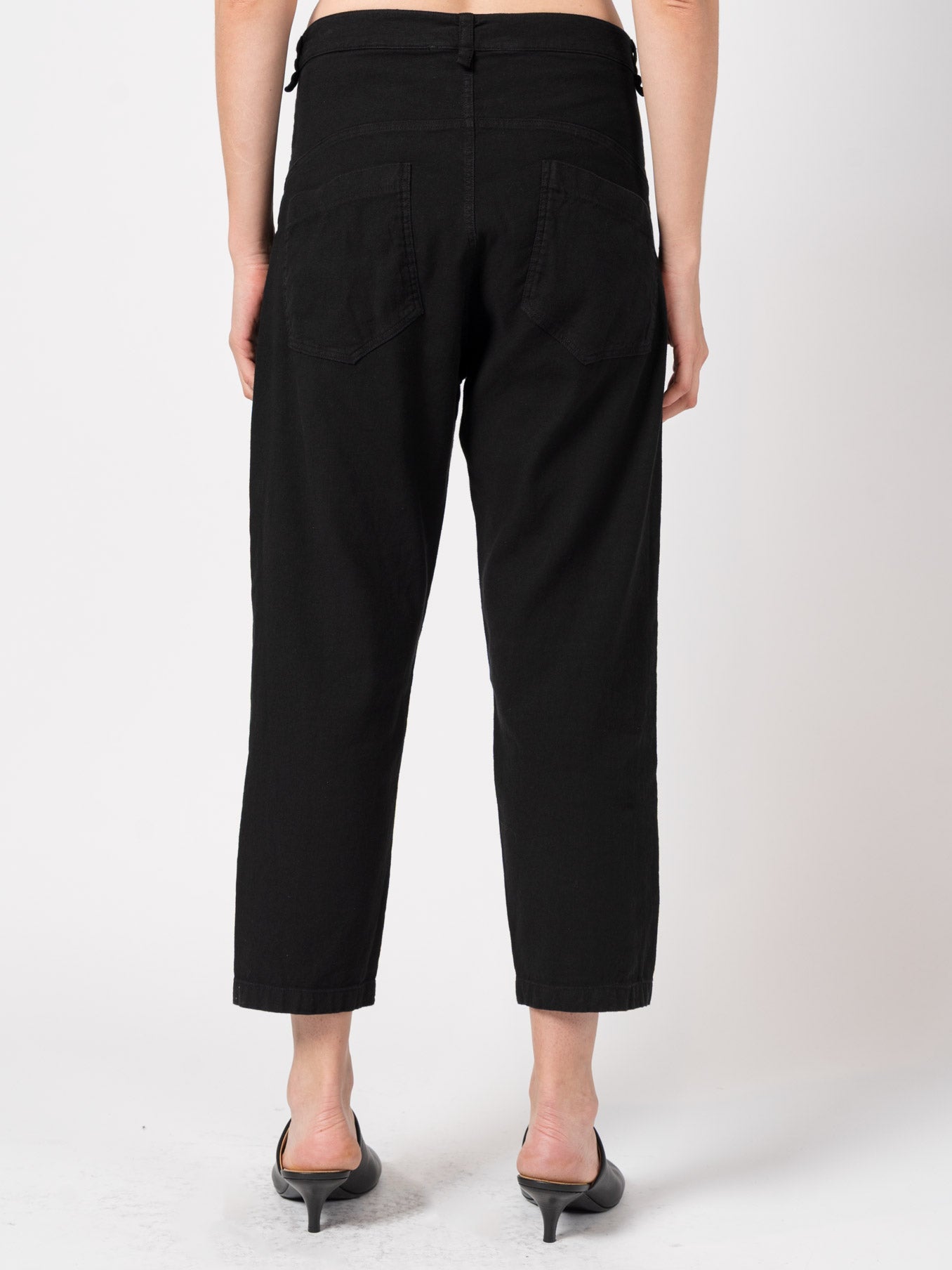 Tapered Linen - Blend Trousers - by NOSTRA SANTISSIMA