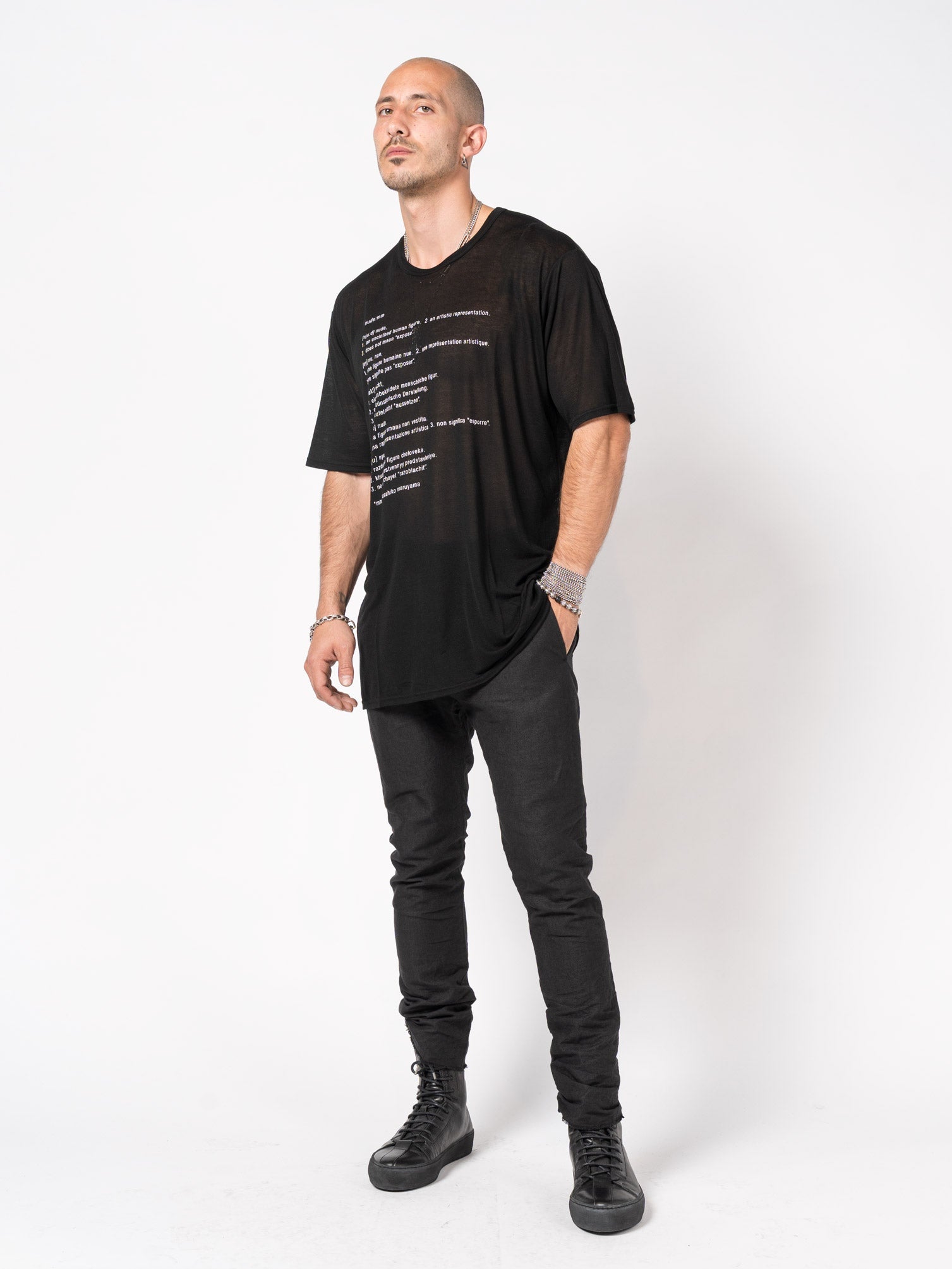 Tapered Linen - Paper Trousers - by NUDE: MM