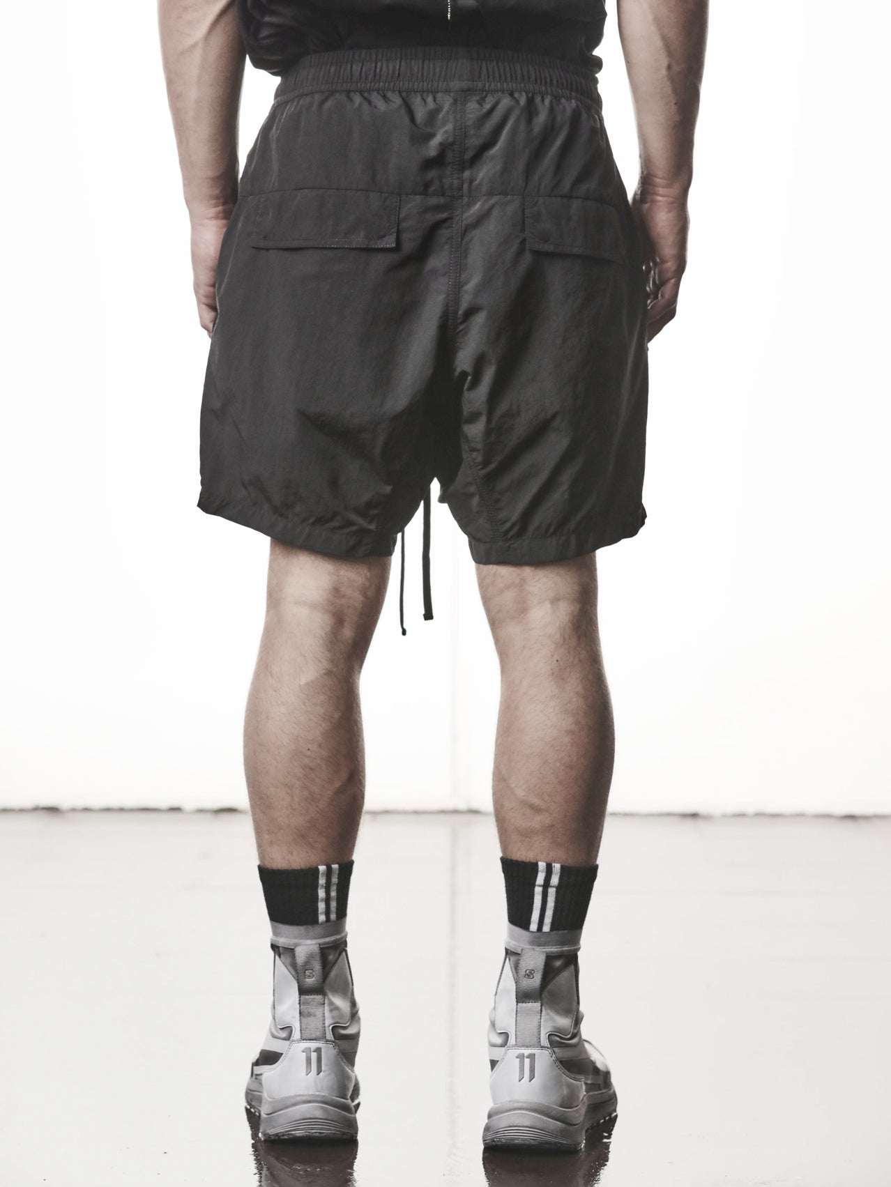 Technical Drop Crotch Shorts - by THOM KROM