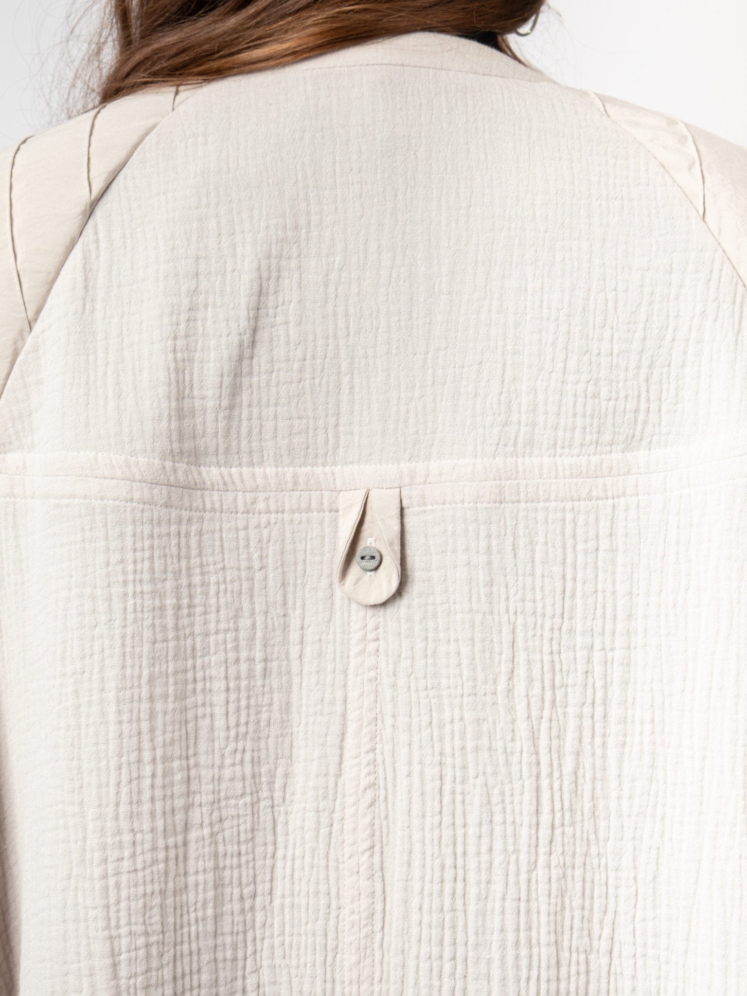 Textured Draped Cape - by VAGUE