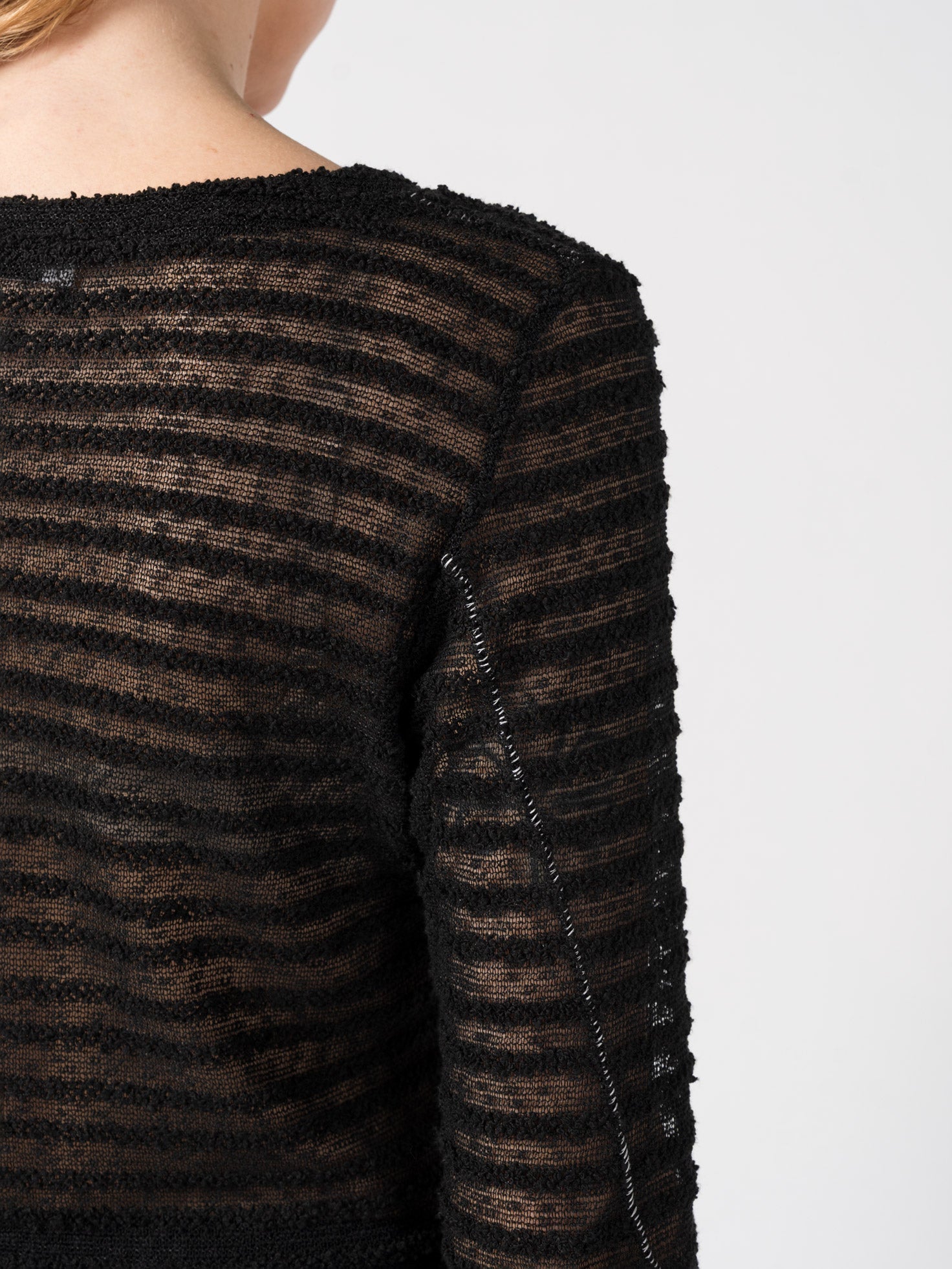Textured Knit Cardigan - by NOSTRA SANTISSIMA
