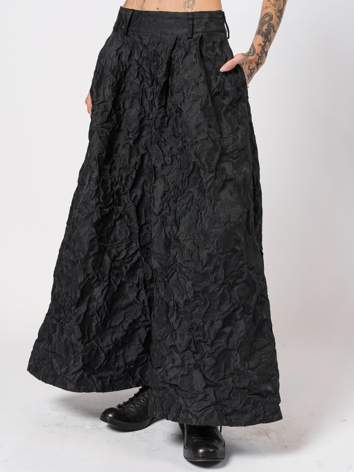 Textured Maxi Skirt - by NOSTRA SANTISSIMA