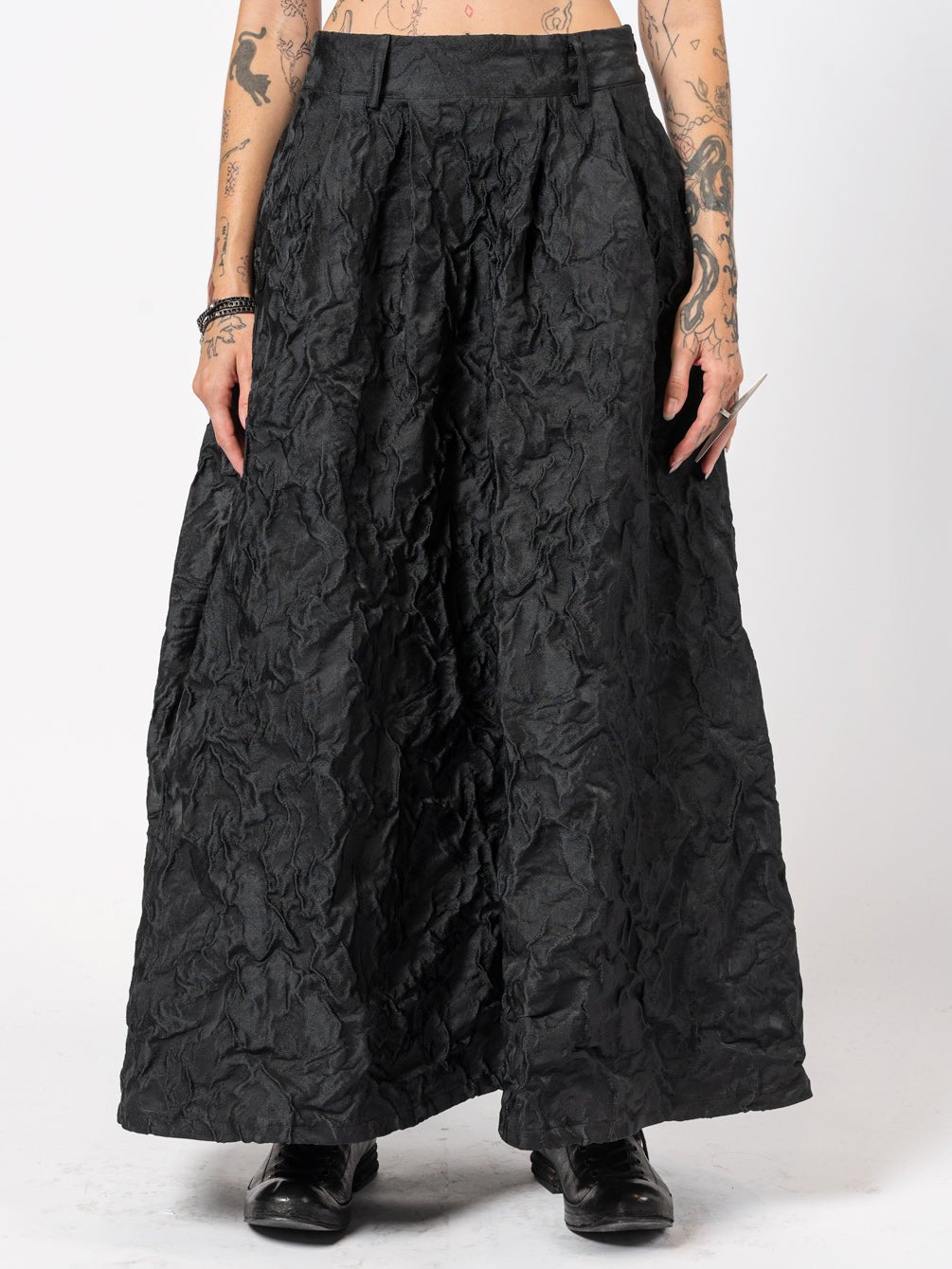 Textured Maxi Skirt - by NOSTRA SANTISSIMA