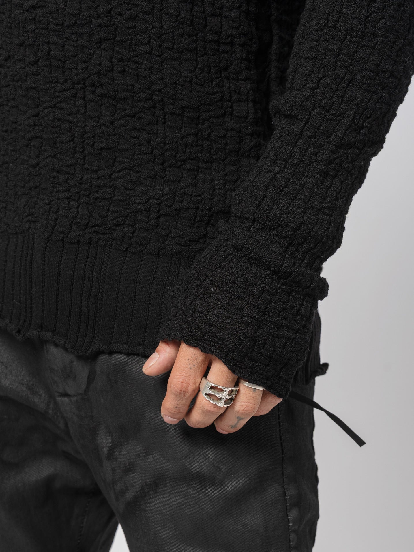 Textured Mixed - Fabric Knit - by MD75