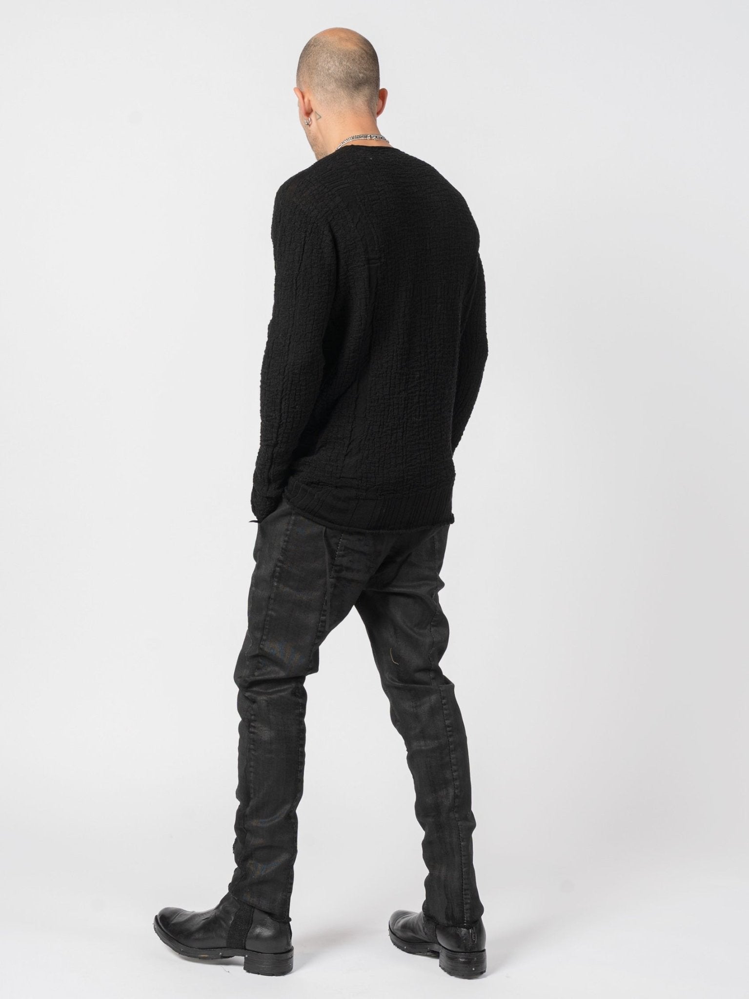 Textured Mixed - Fabric Knit - by MD75