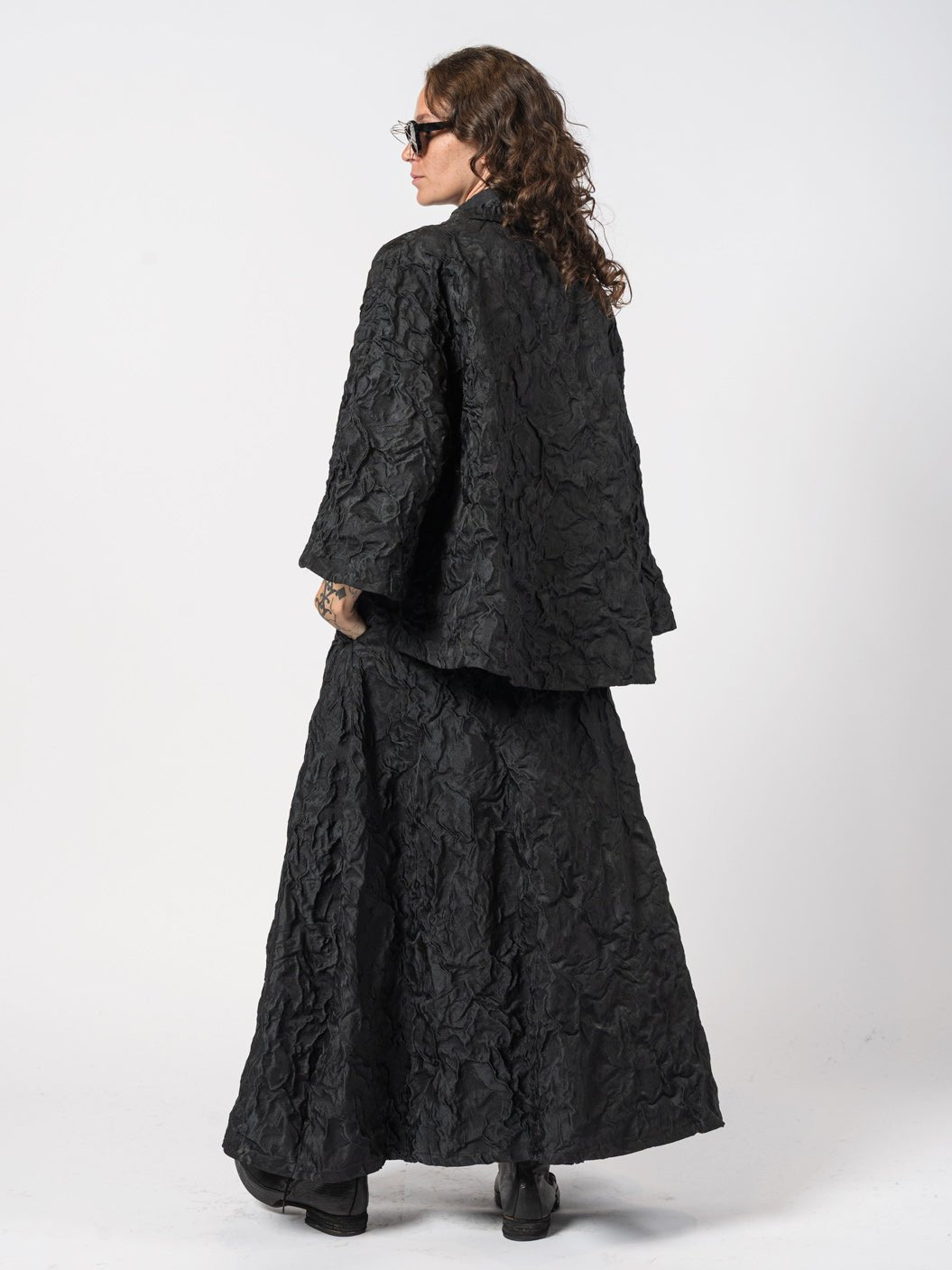 Textured Short Jacket - by NOSTRA SANTISSIMA