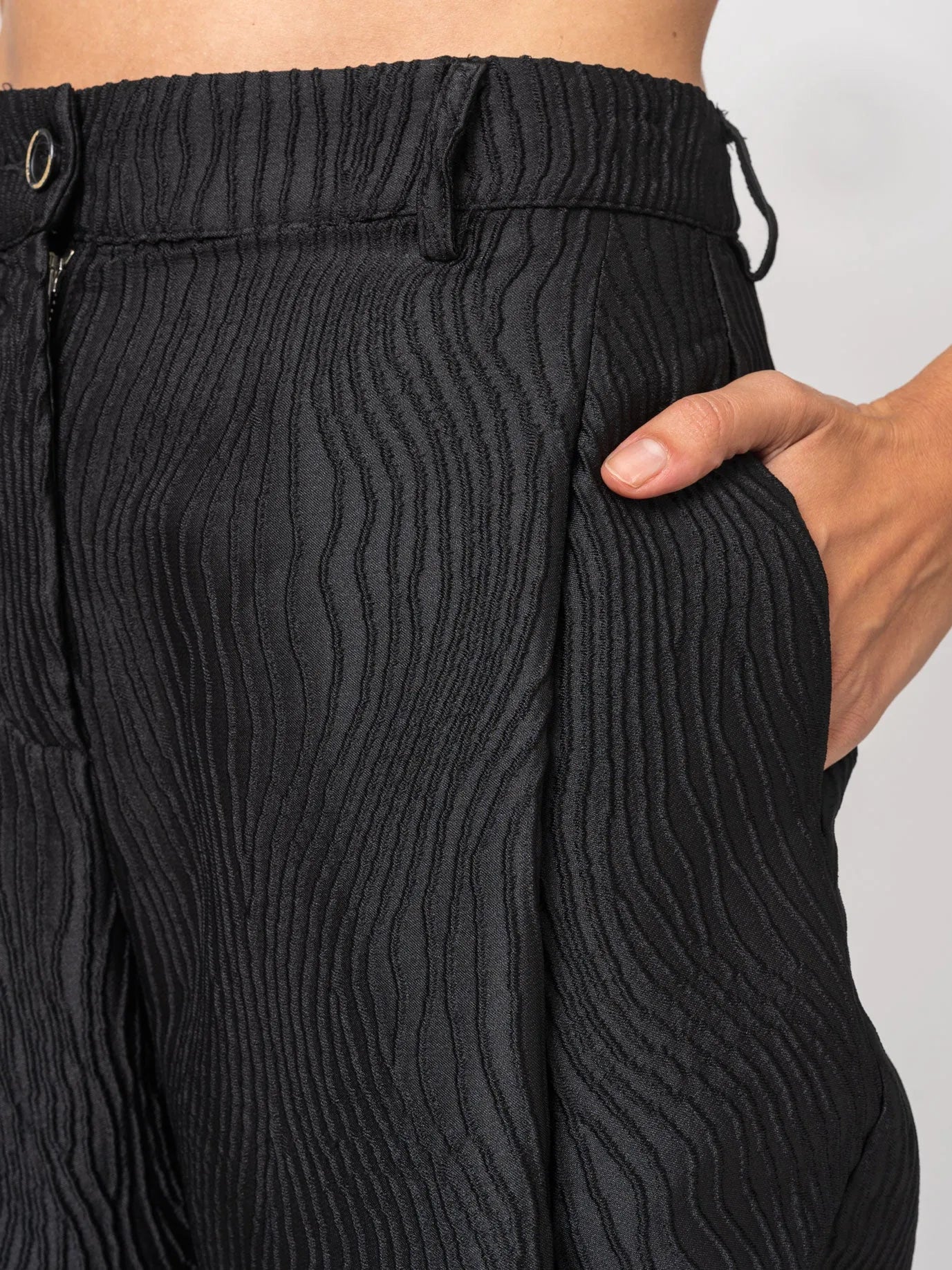 Textured Short Pants - by NOSTRA SANTISSIMA