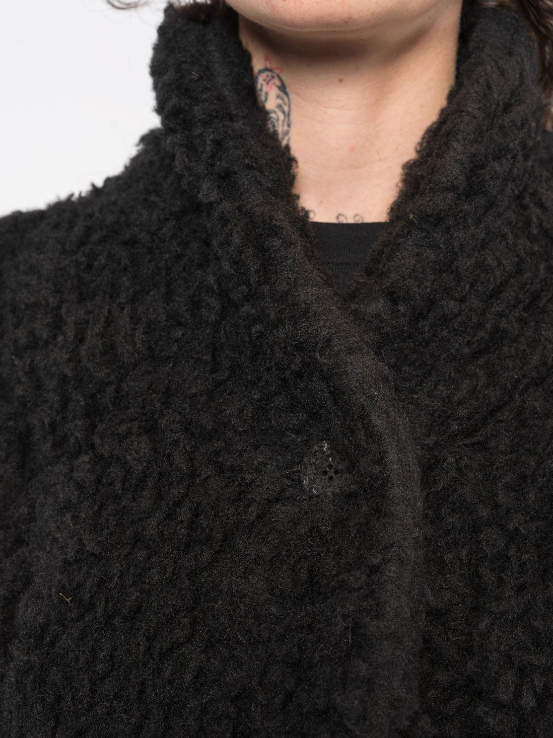 Textured Wool - Blend Coat - by NOSTRA SANTISSIMA