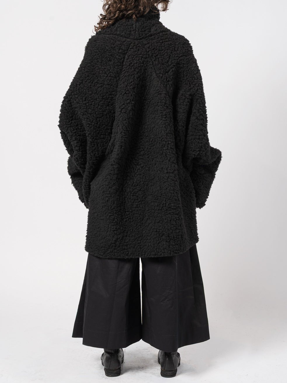 Textured Wool - Blend Coat - by NOSTRA SANTISSIMA