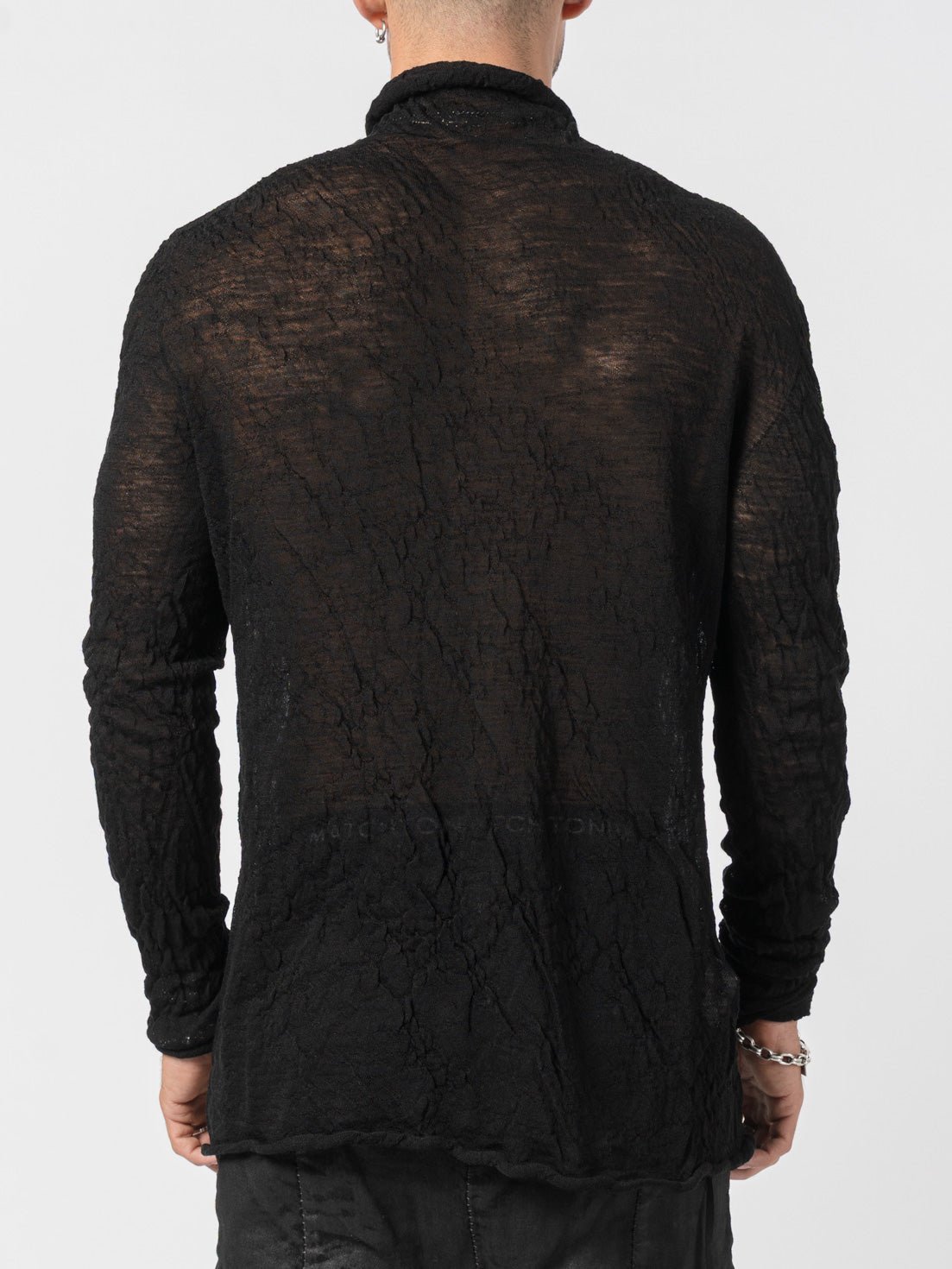 Thin Wool High Neck Knit - by MD75