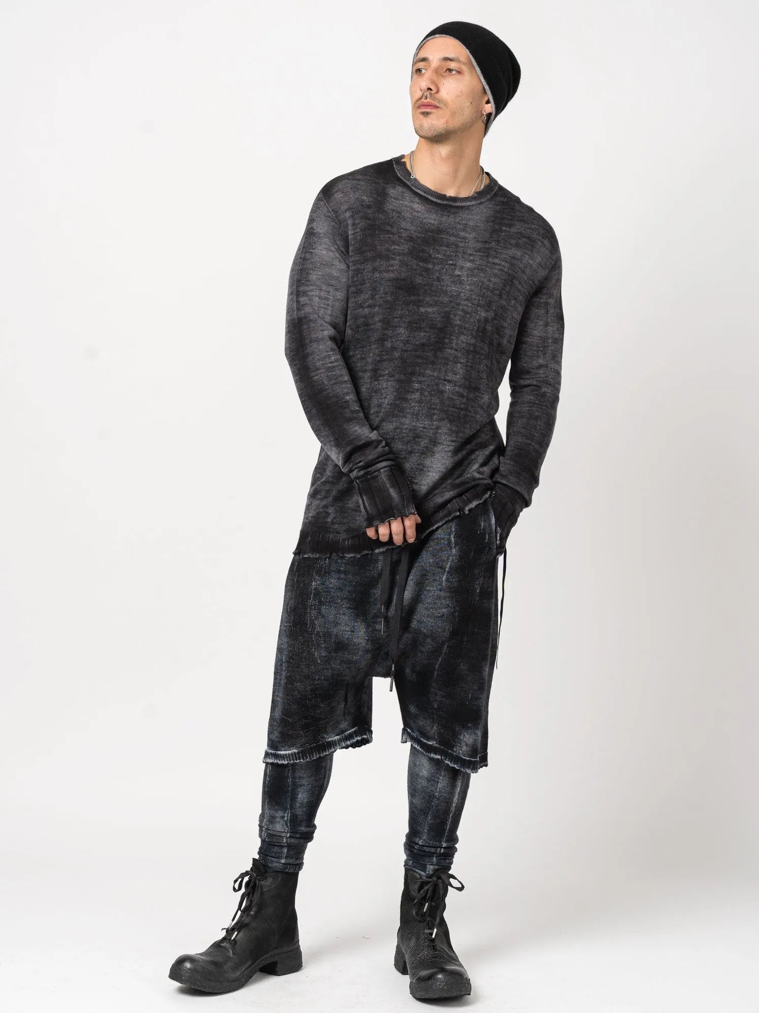 Thin Wool Sweater - by MD75