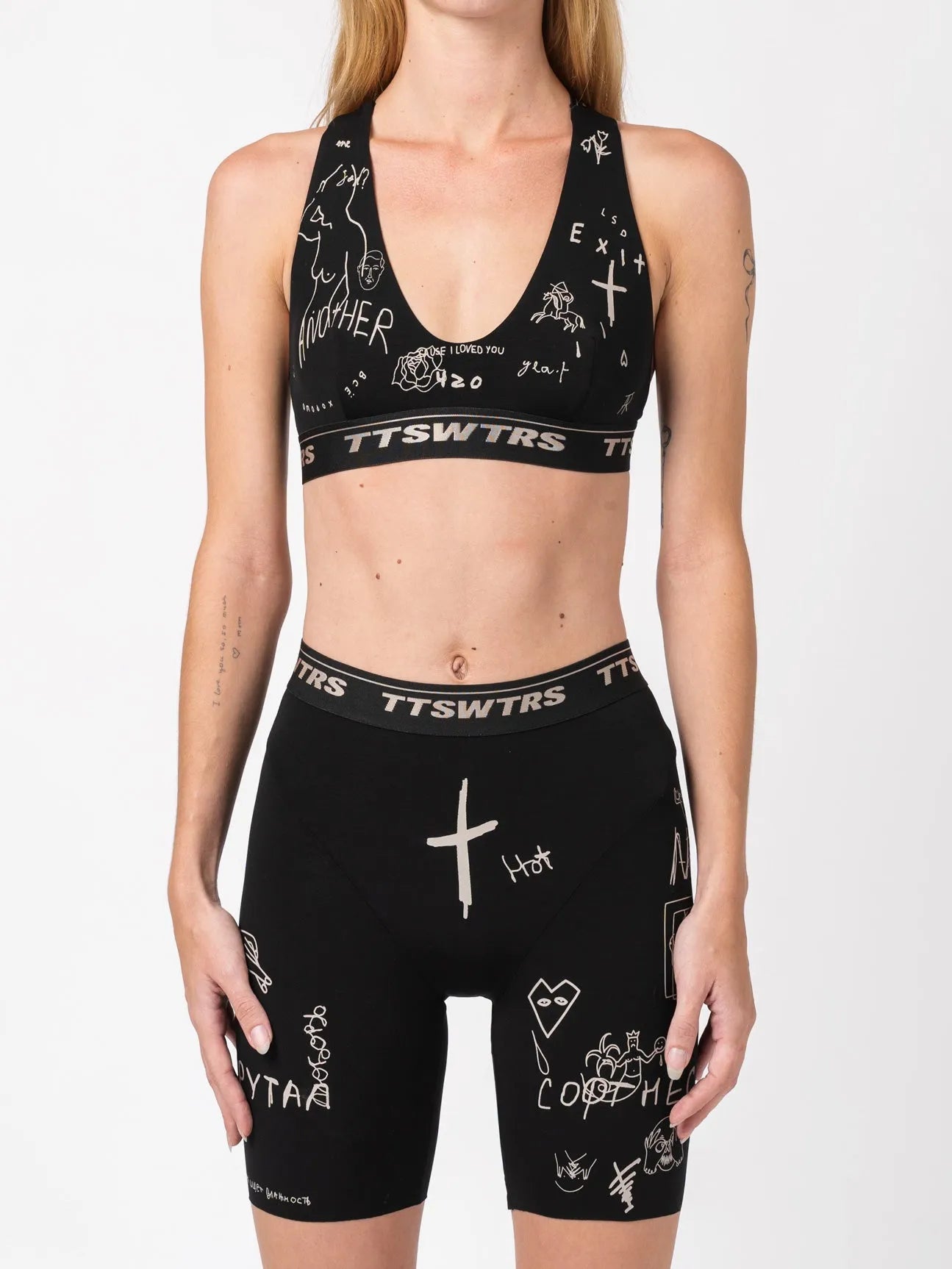 TTSWTRS Printed top - by TTSWTRS