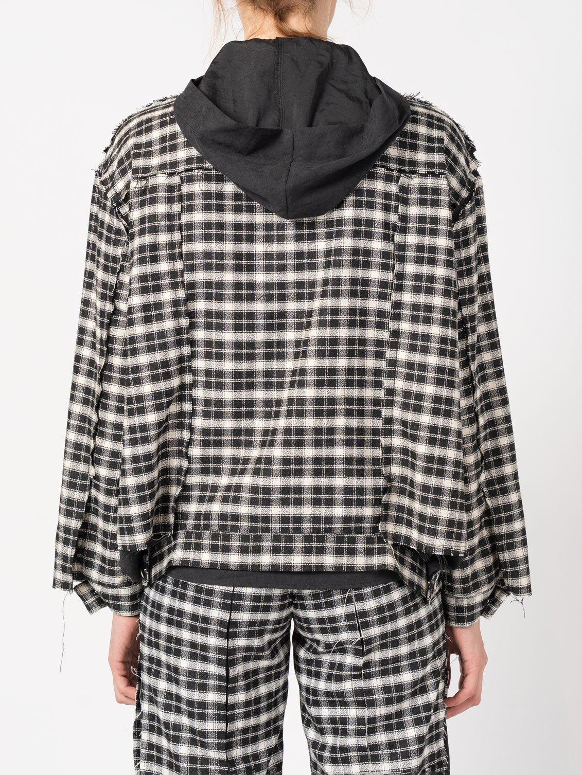 Two - Layer Cotton Jacket with Hood - by 139DEC
