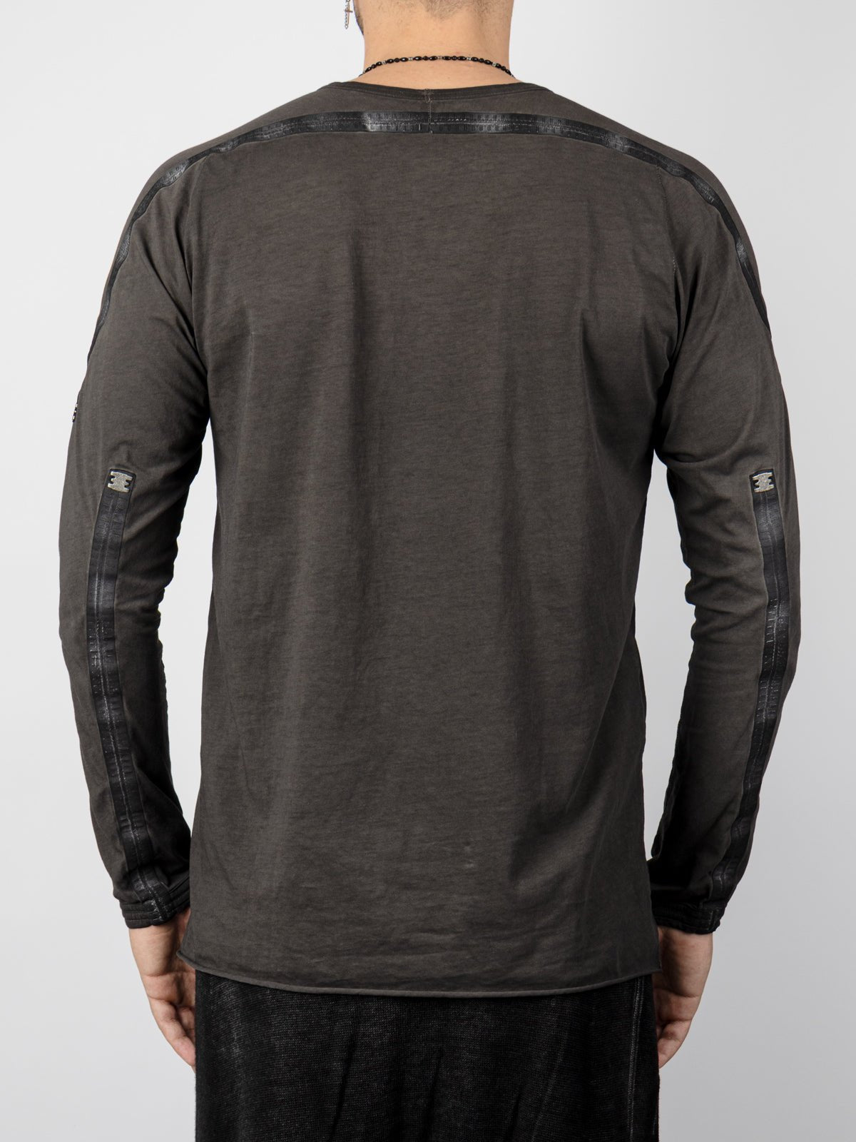 Two - Panel Long Sleeve T-Shirt - by ISAAC SELLAM