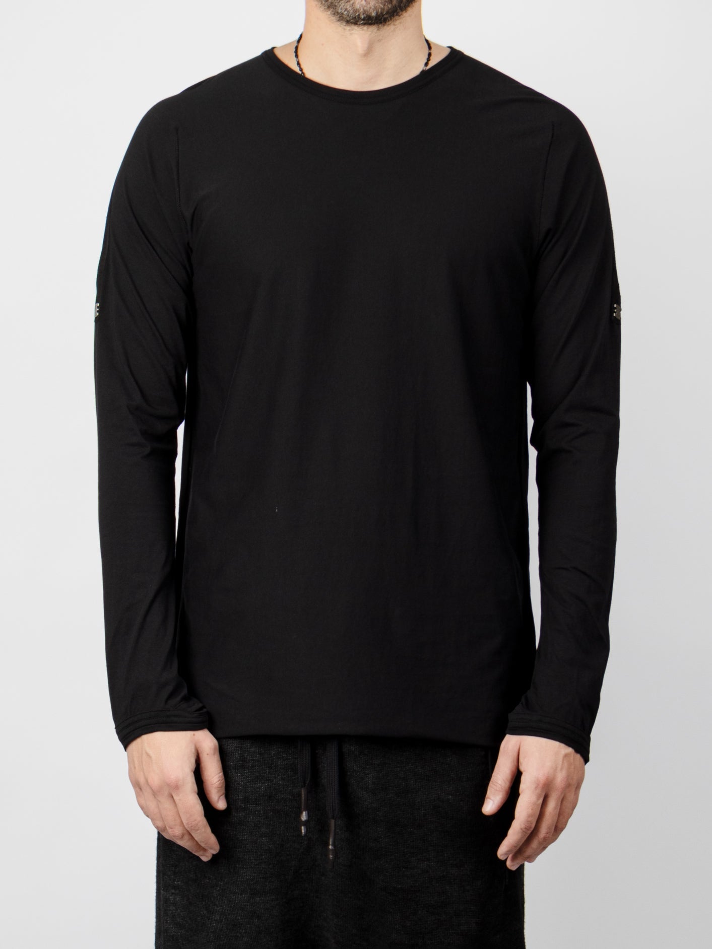 Two - Panel Long Sleeve T-Shirt - by ISAAC SELLAM