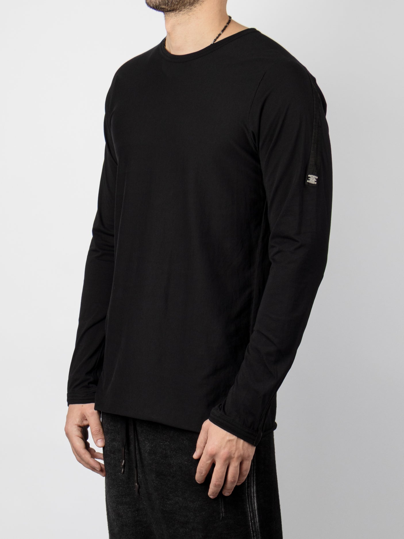 Two - Panel Long Sleeve T-Shirt - by ISAAC SELLAM