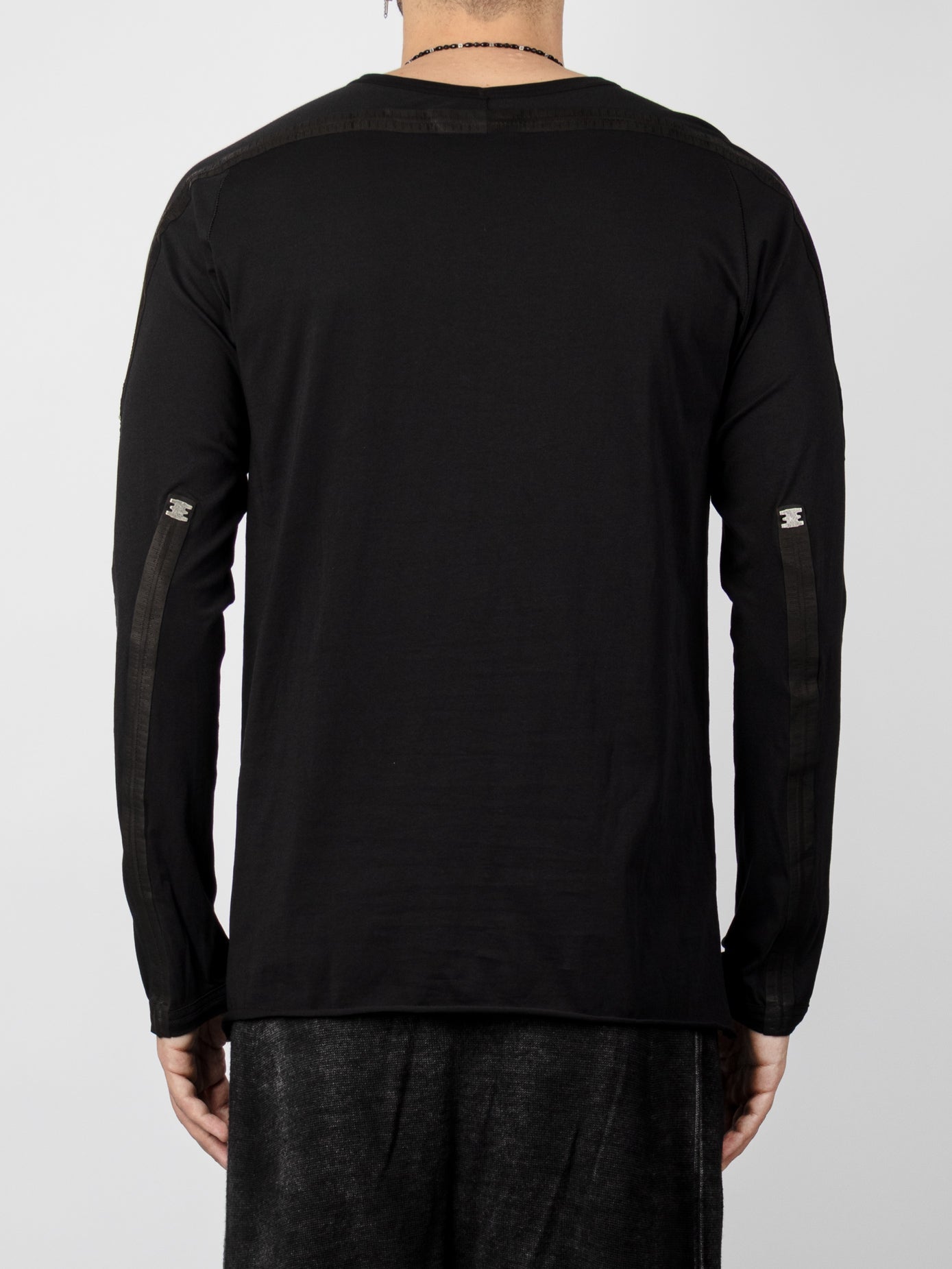 Two - Panel Long Sleeve T-Shirt - by ISAAC SELLAM