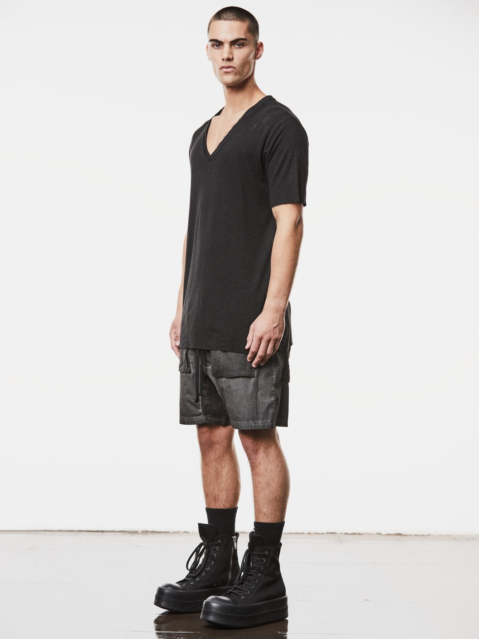 V - Neck Slim Fit Shirt - by THOM KROM