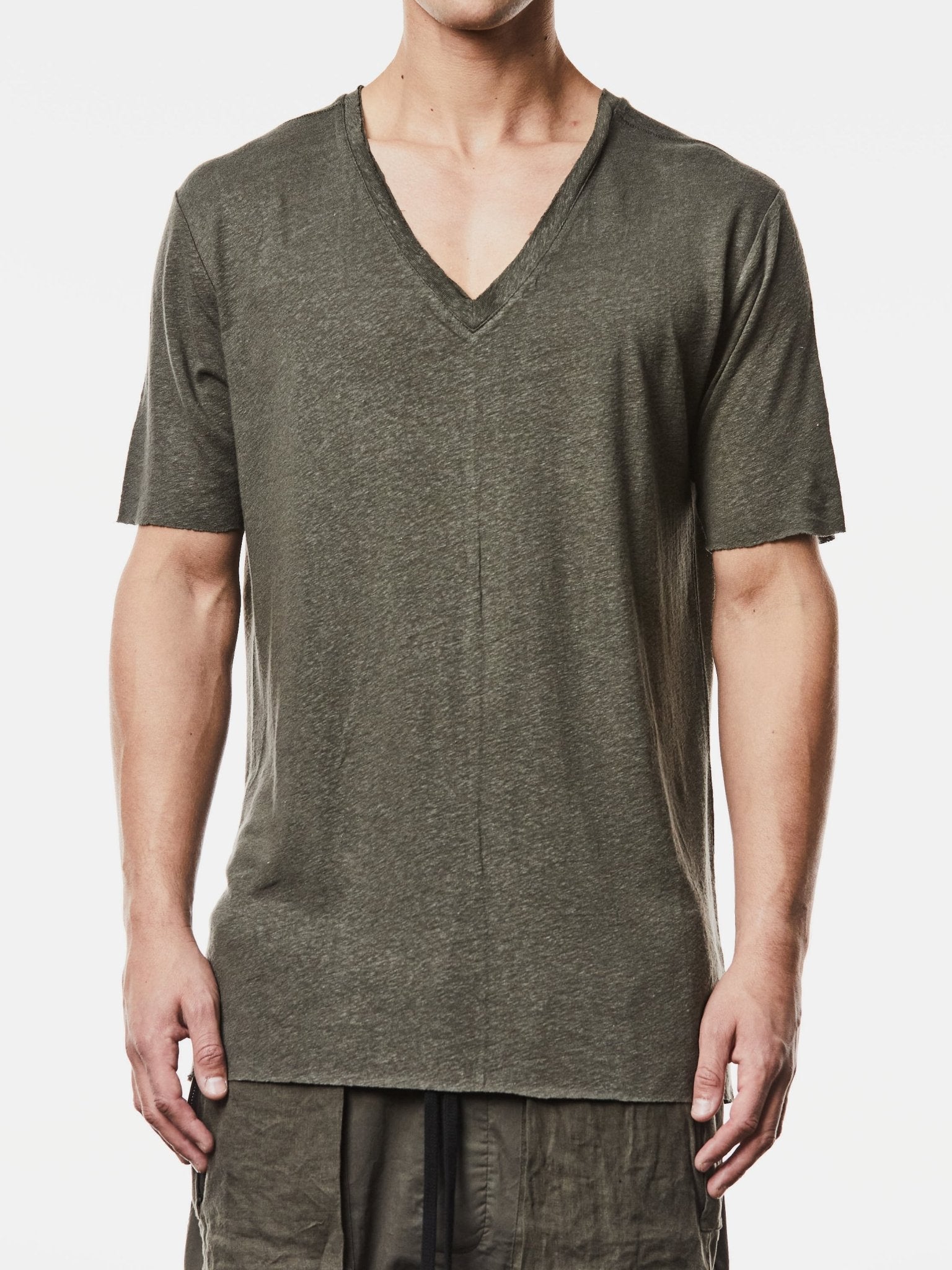 V - Neck Slim Fit Shirt - by THOM KROM
