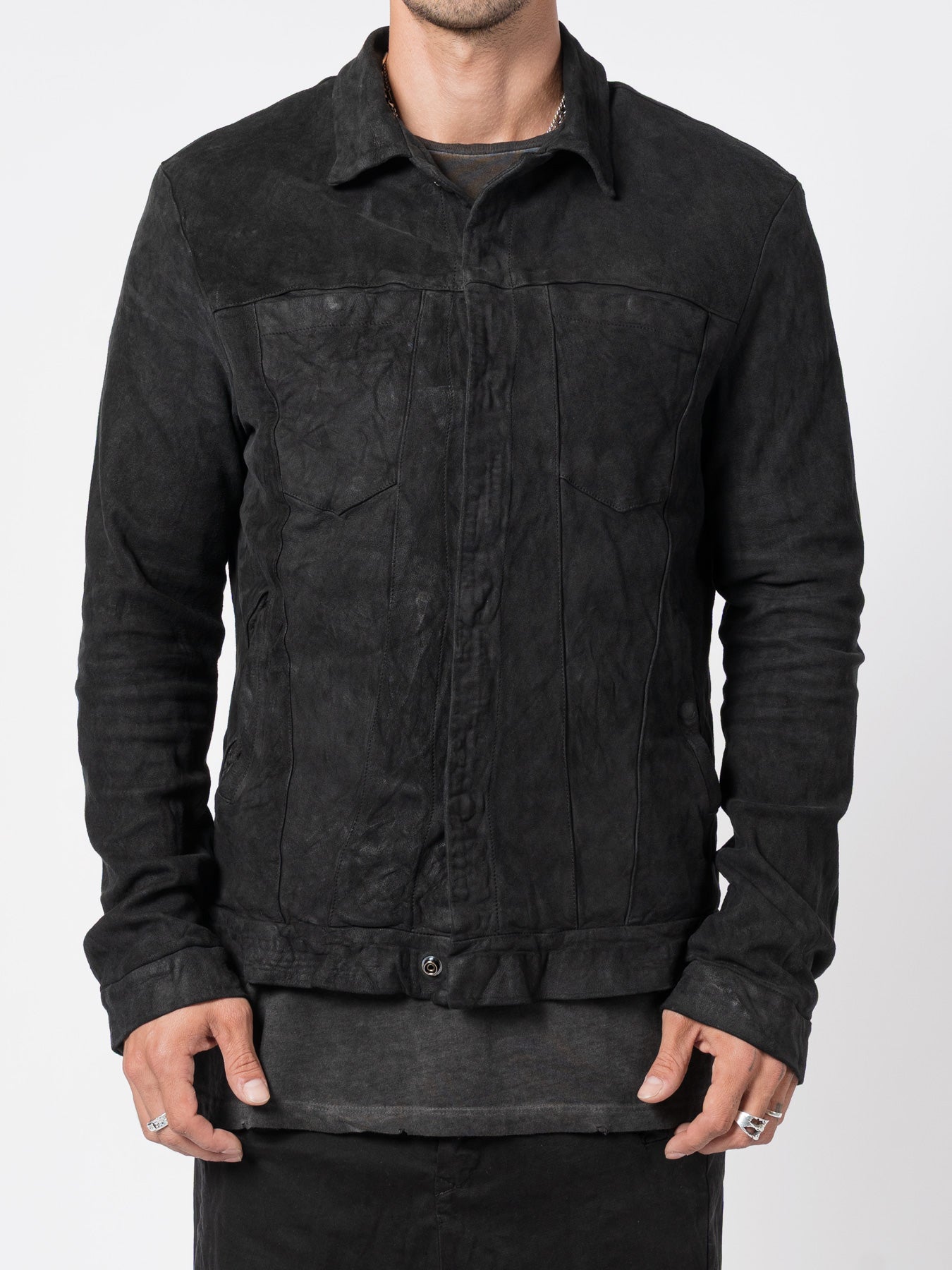 Vegetable - Tanned Leather Jacket - by GIORGIO BRATO