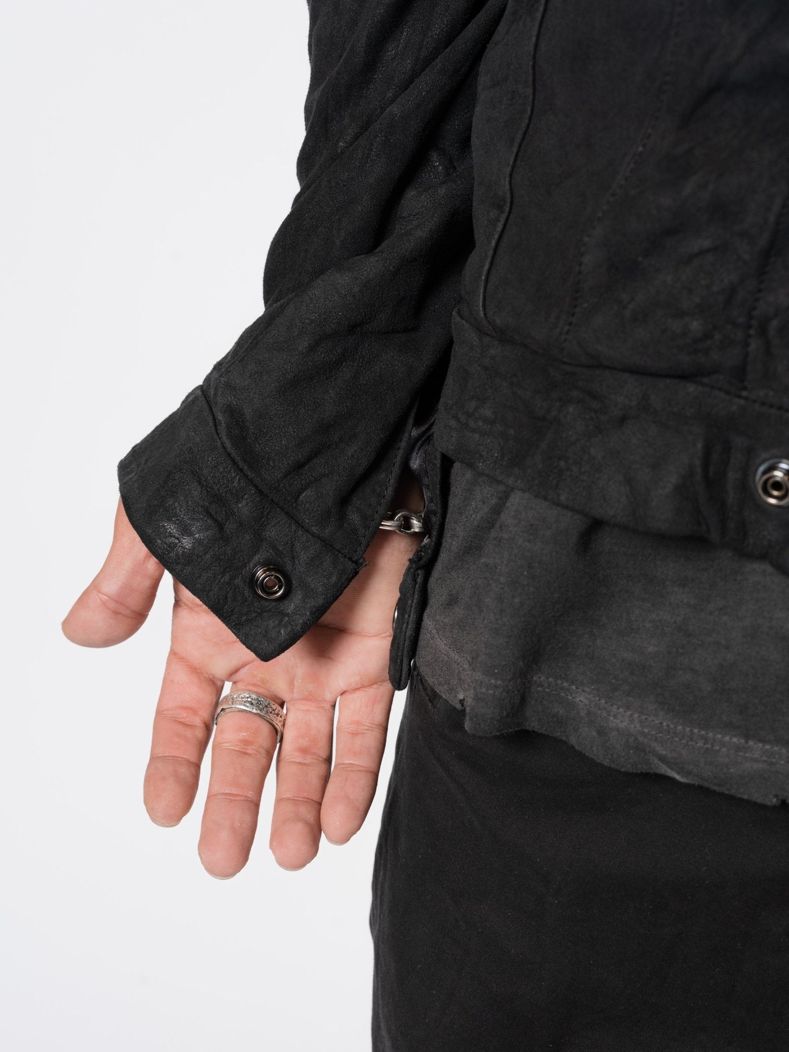 Vegetable - Tanned Leather Jacket - by GIORGIO BRATO