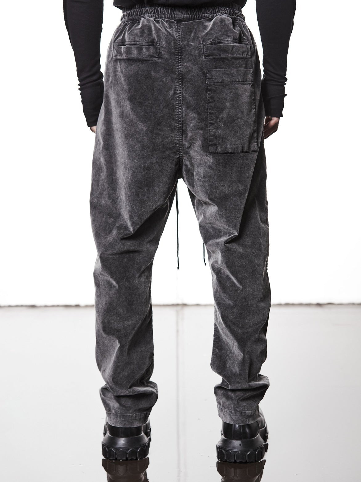 Velvet Cotton - Blend Trousers - by THOM KROM