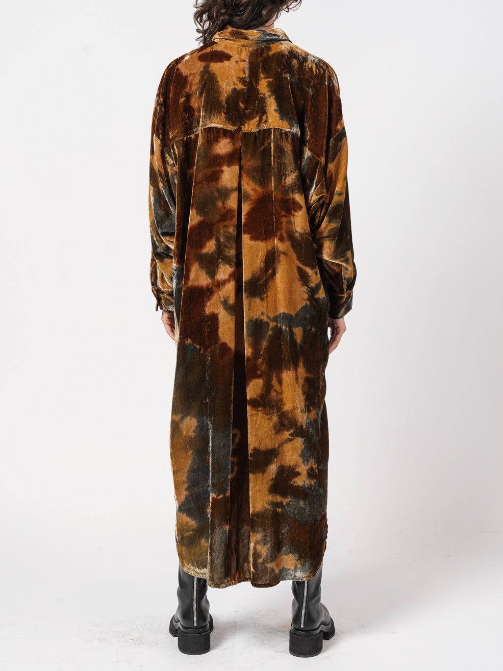 Velvet Long Shirt - by NOSTRA SANTISSIMA
