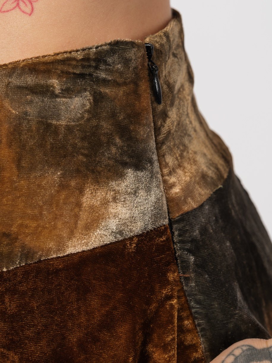 Velvet Wide - Leg Pants - by NOSTRA SANTISSIMA