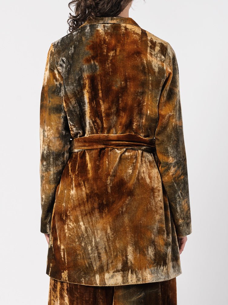 Velvet Wrap Jacket - by NOSTRA SANTISSIMA
