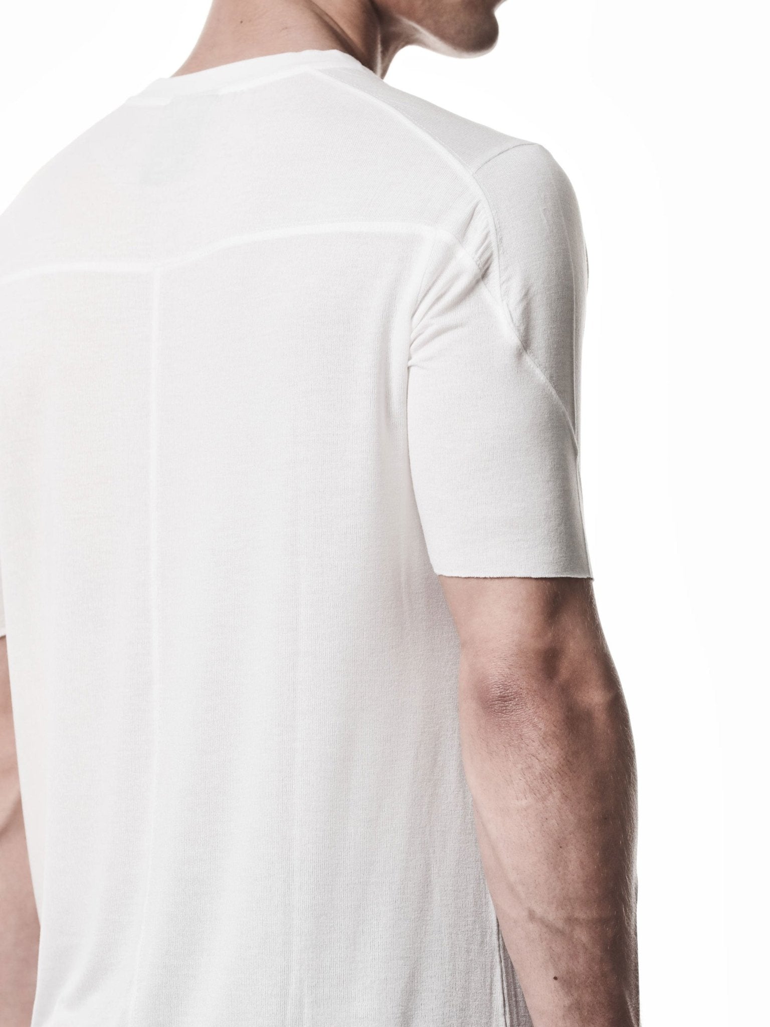 Viscose Raw Edge T-Shirt - by THOM KROM