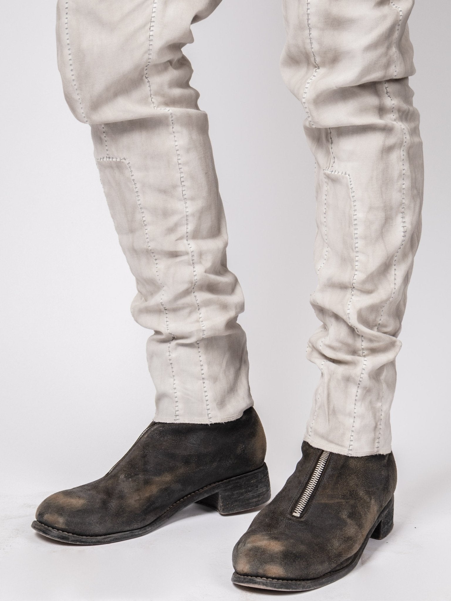 Washed Cotton Trousers - by MD75