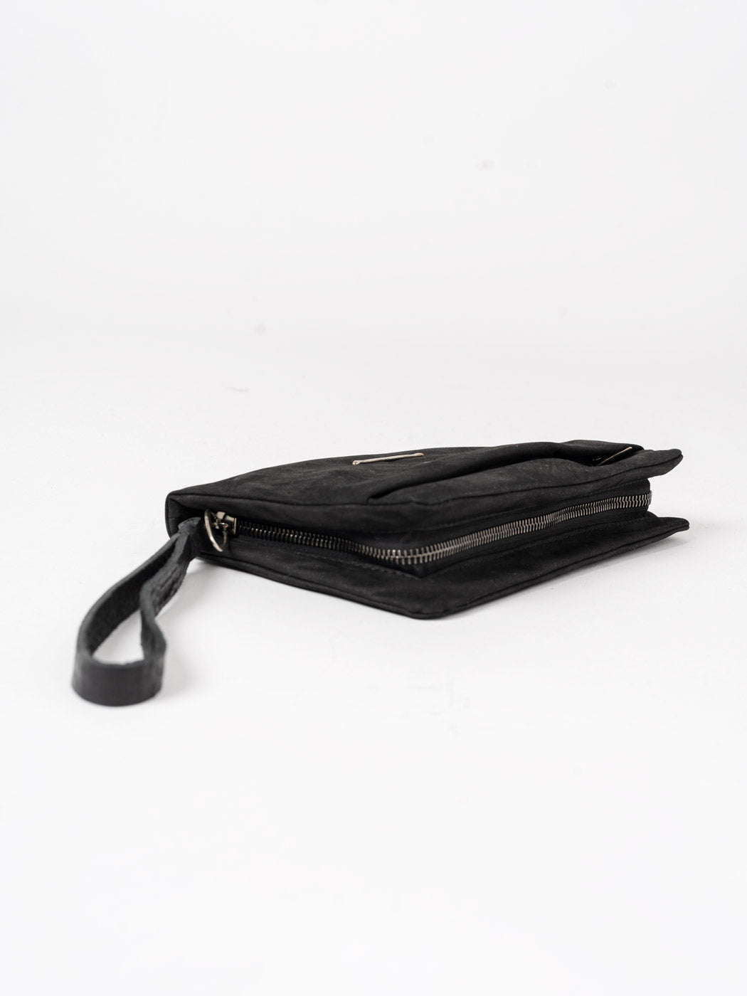 Waxed Nubuck Wallet - by DANIELE BASTA